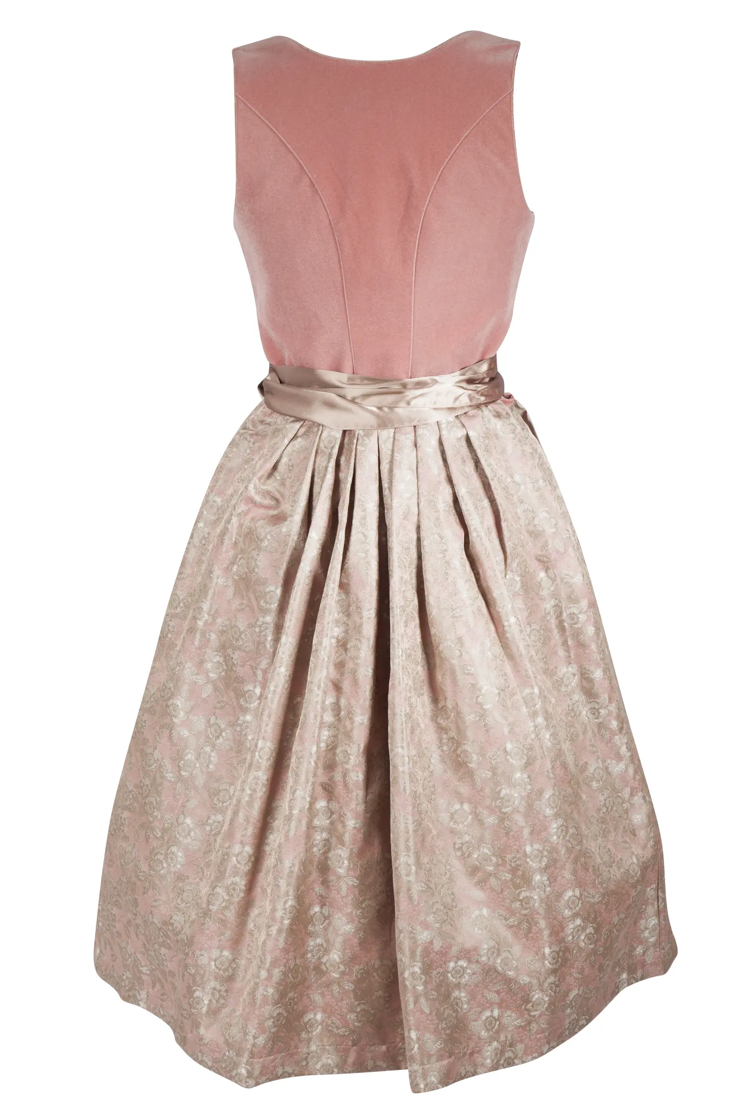 Samtdirndl Sabine von MarJo - Rückansicht