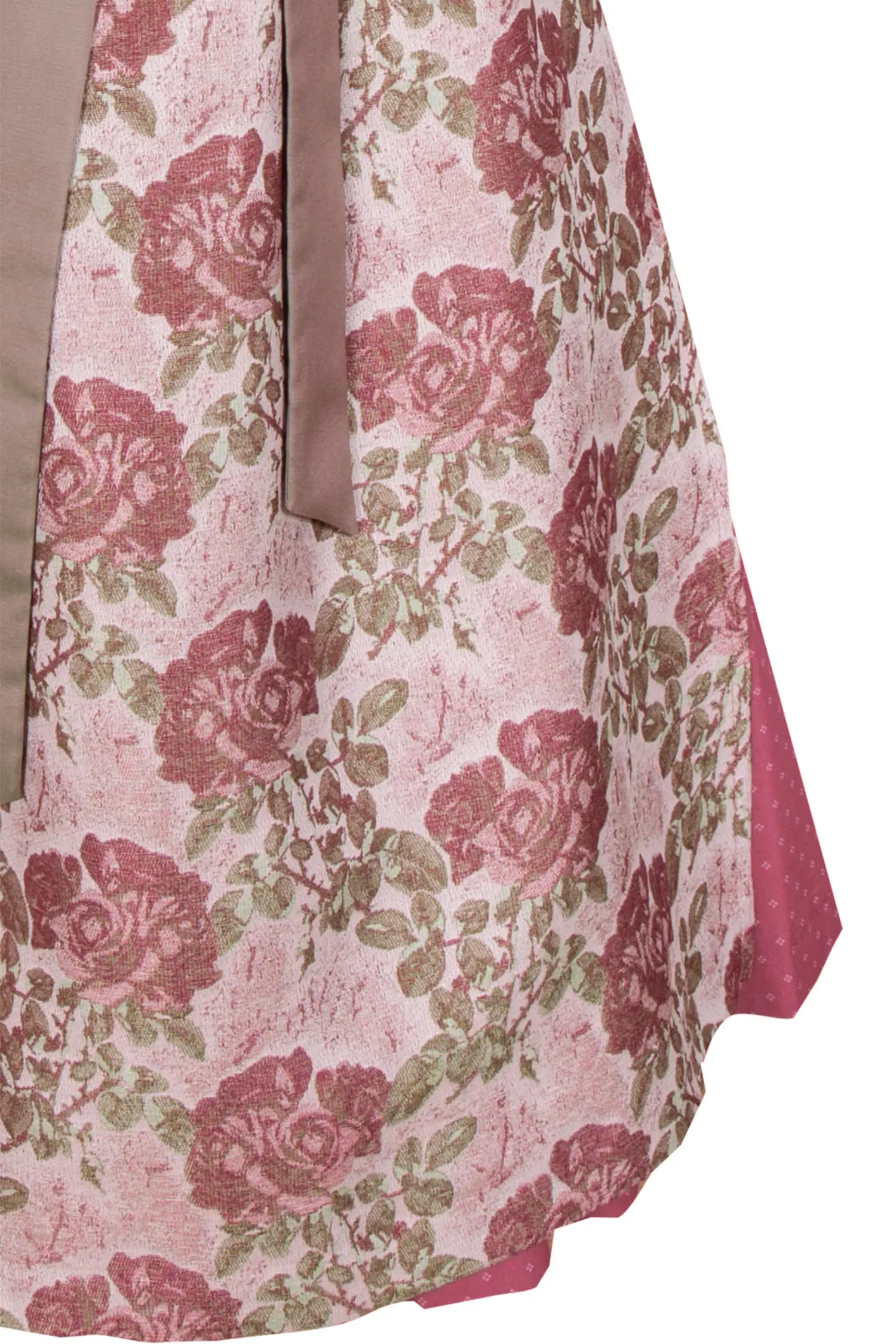 Wenger Dirndl Cindy in rosenholz mit Rosen Detail