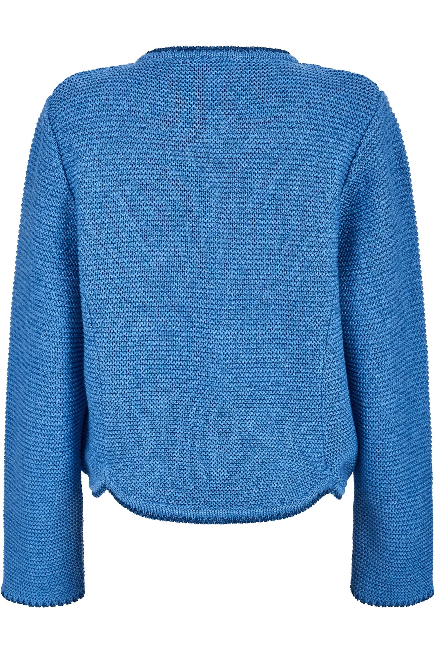 Isar Kinder Strickjacke in Jeansblau