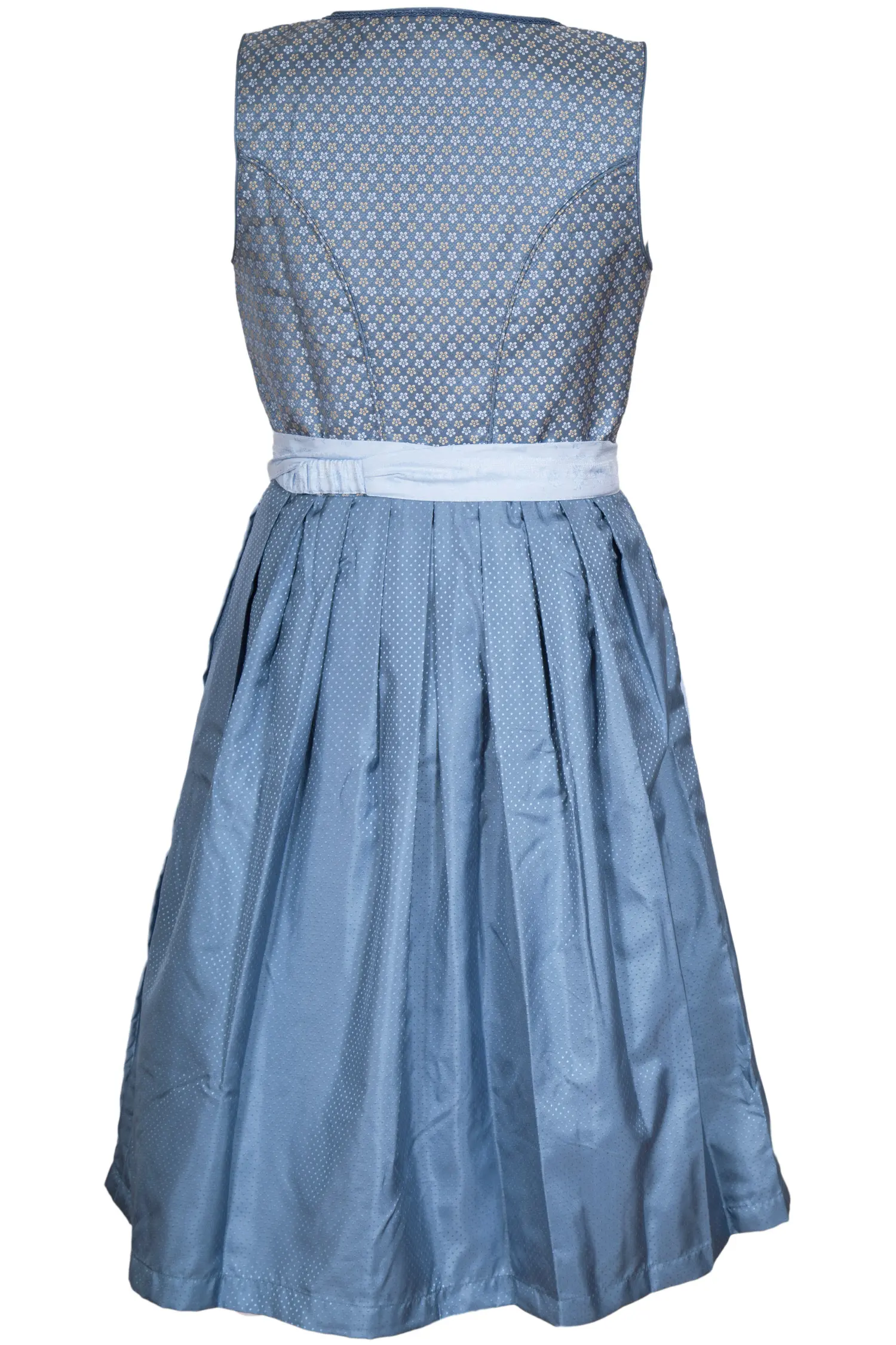 midi-dirndl-hellblau-3096-0053-bl6-20-08f-xl-3506-c Midi Dirndl in hellblau mit Knöpfen und Blüten XXL hinten