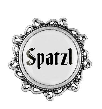 Anstecker "Spatzl" von Gaudiknopf