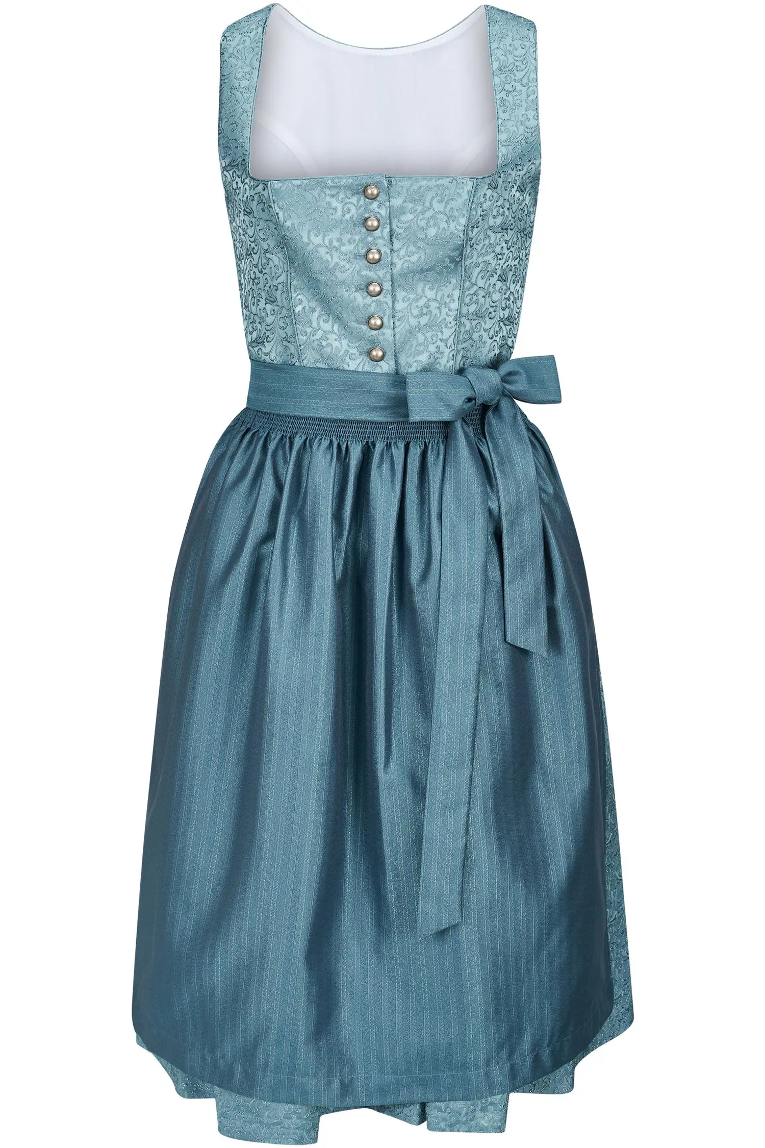 Dirndl Dora von Gamsbock in Türkis Dirndl Dora von Kaiseralm in Blau