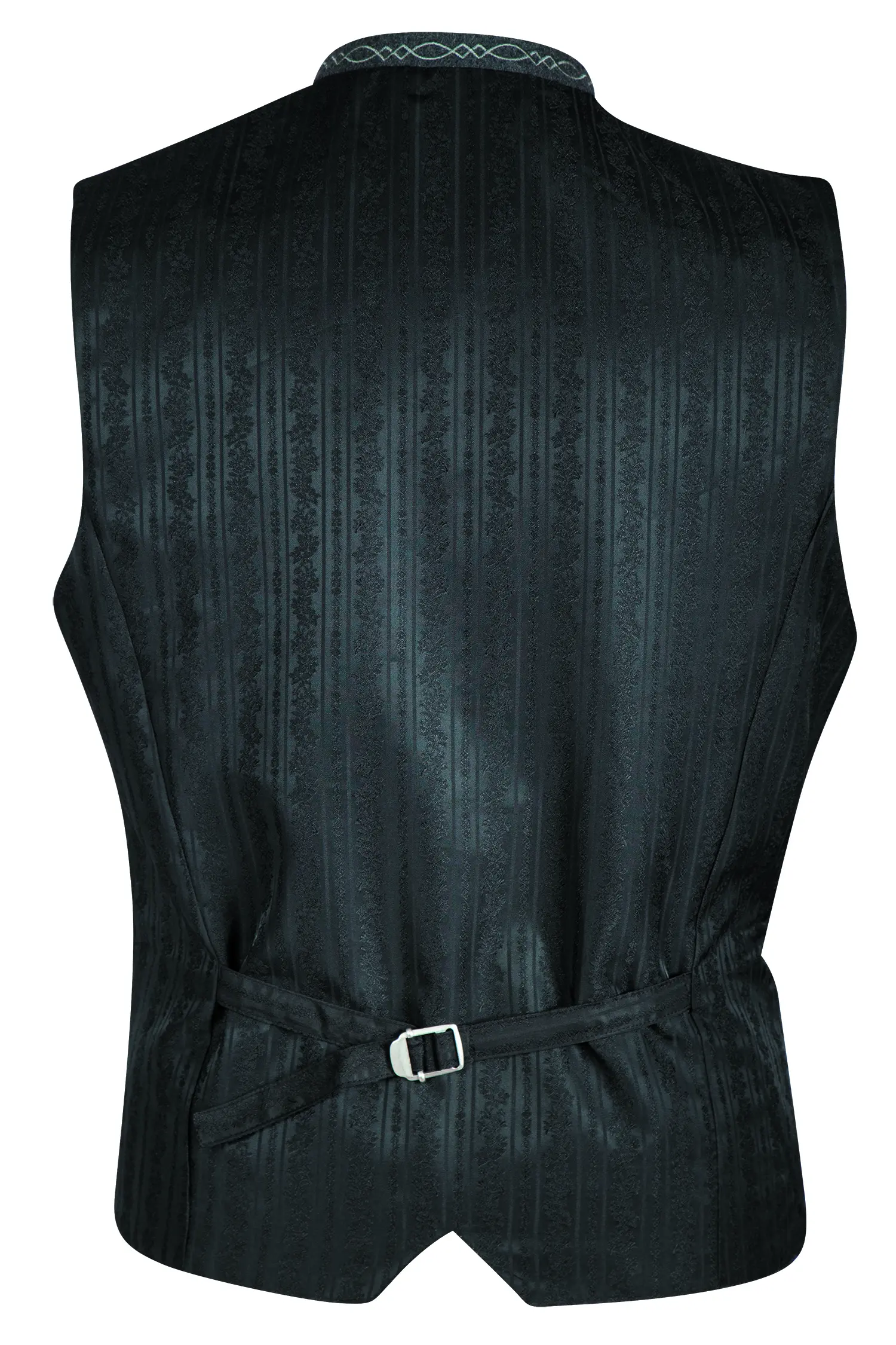 Trachtenweste Lorenzo in tanne - Rückansicht