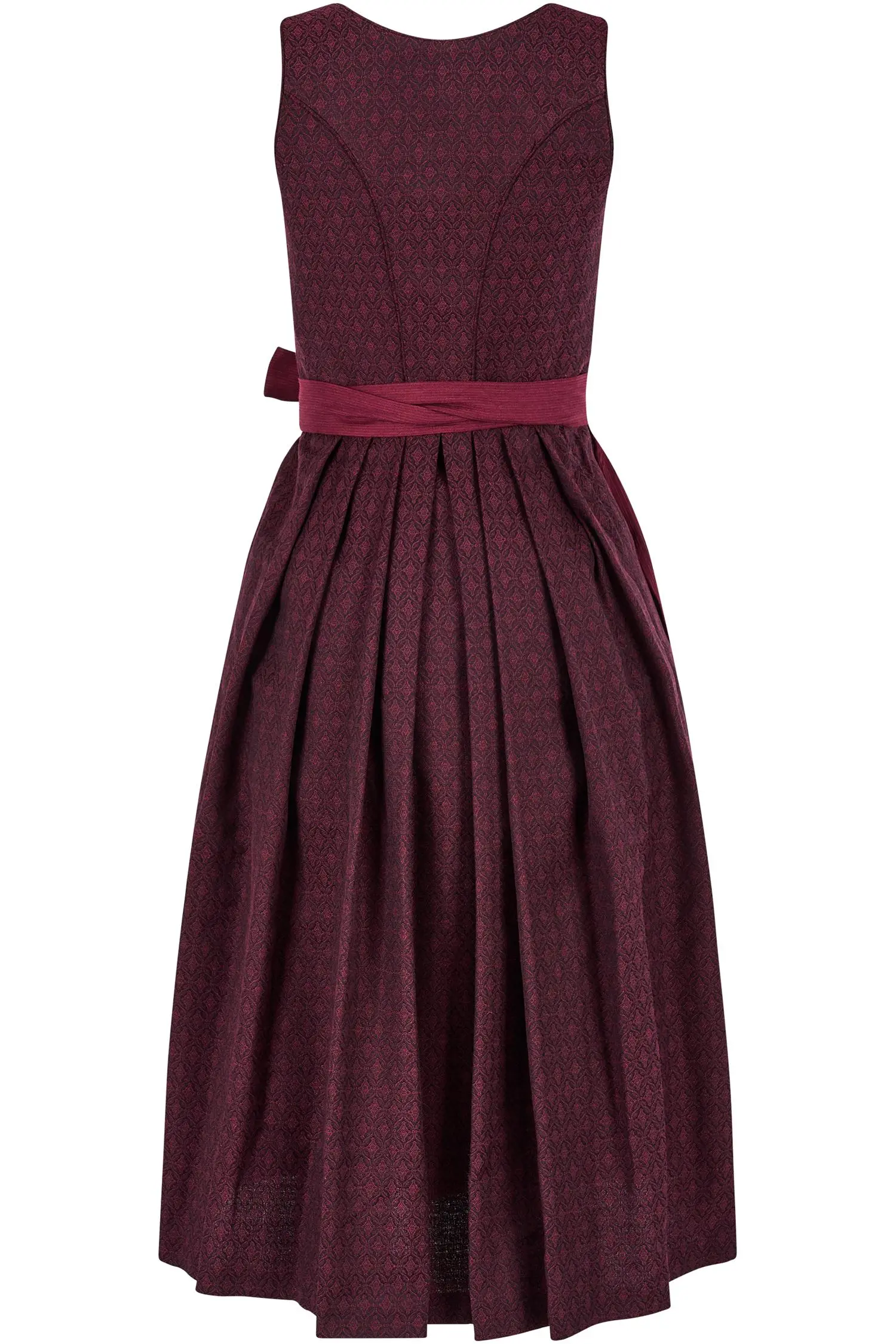 Bordeaux Rotes Kaiseralm Dirndl Dara