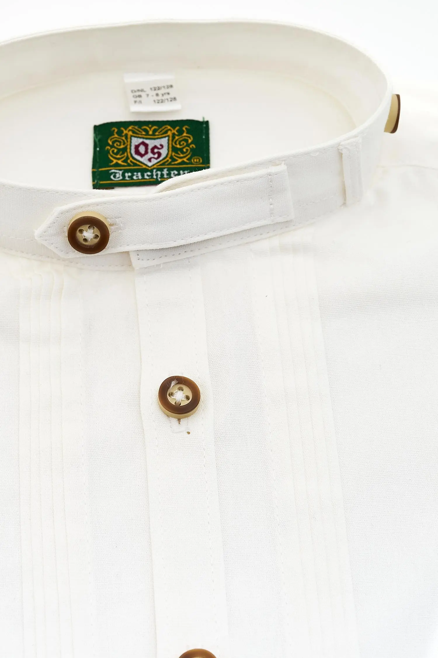 Kinderhemd von OS Trachten in Weiß