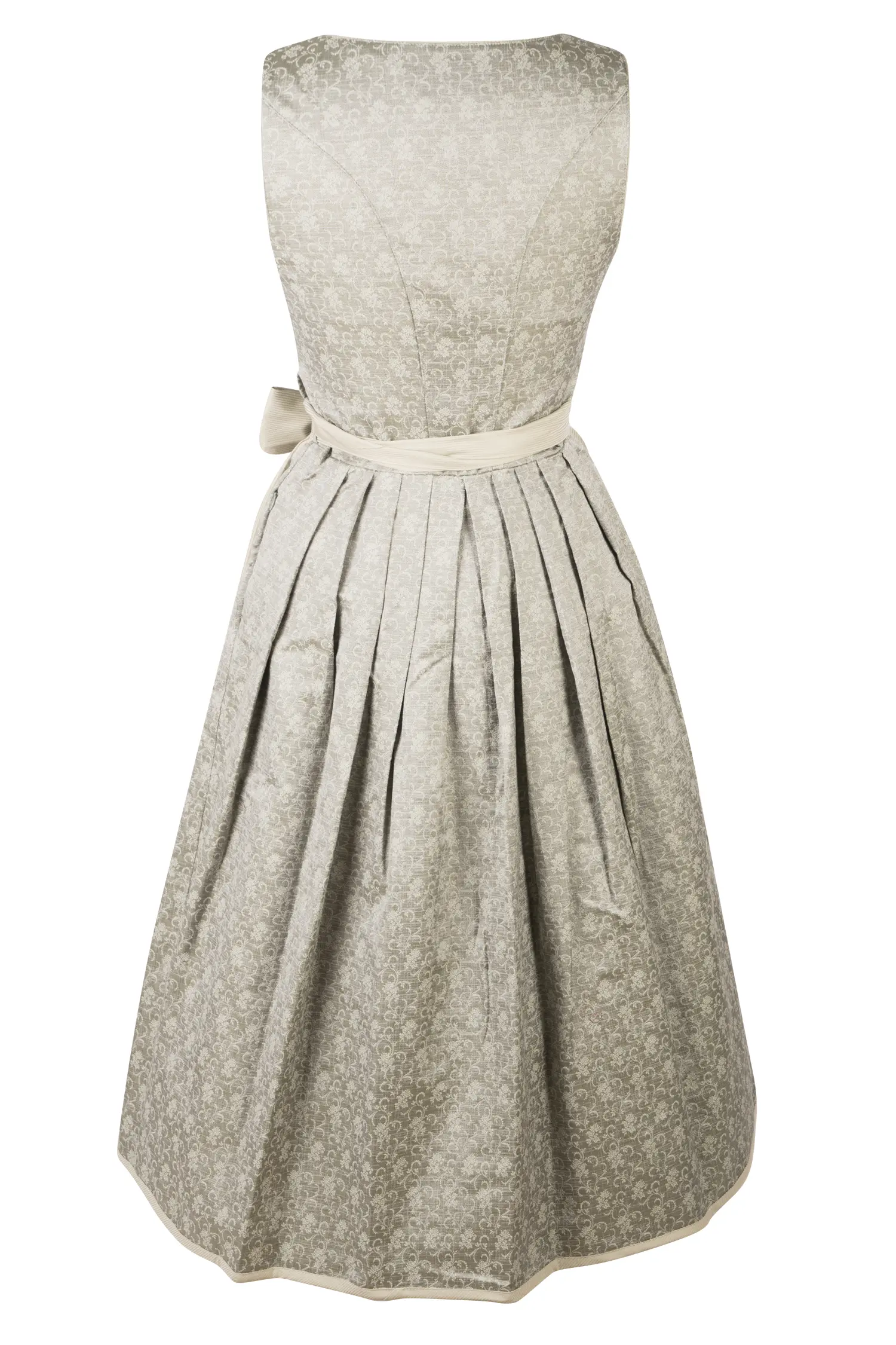 Dirndl Marie in salbei - Rückansicht