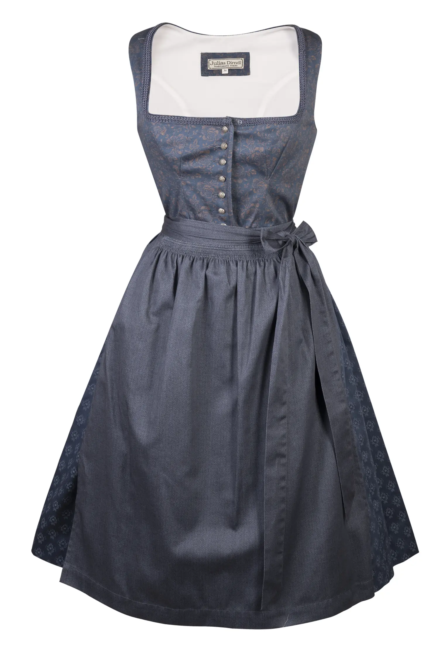 3091-1564-bl8-24-08-2205440 Dirndl Karin in Blau