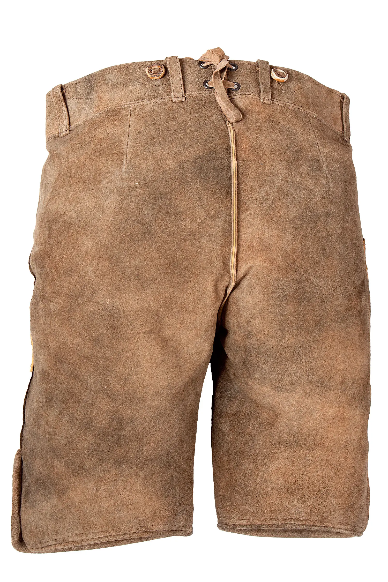 Kurze Lederhose Hohenwerfen in inka von Meindl - Rückansicht