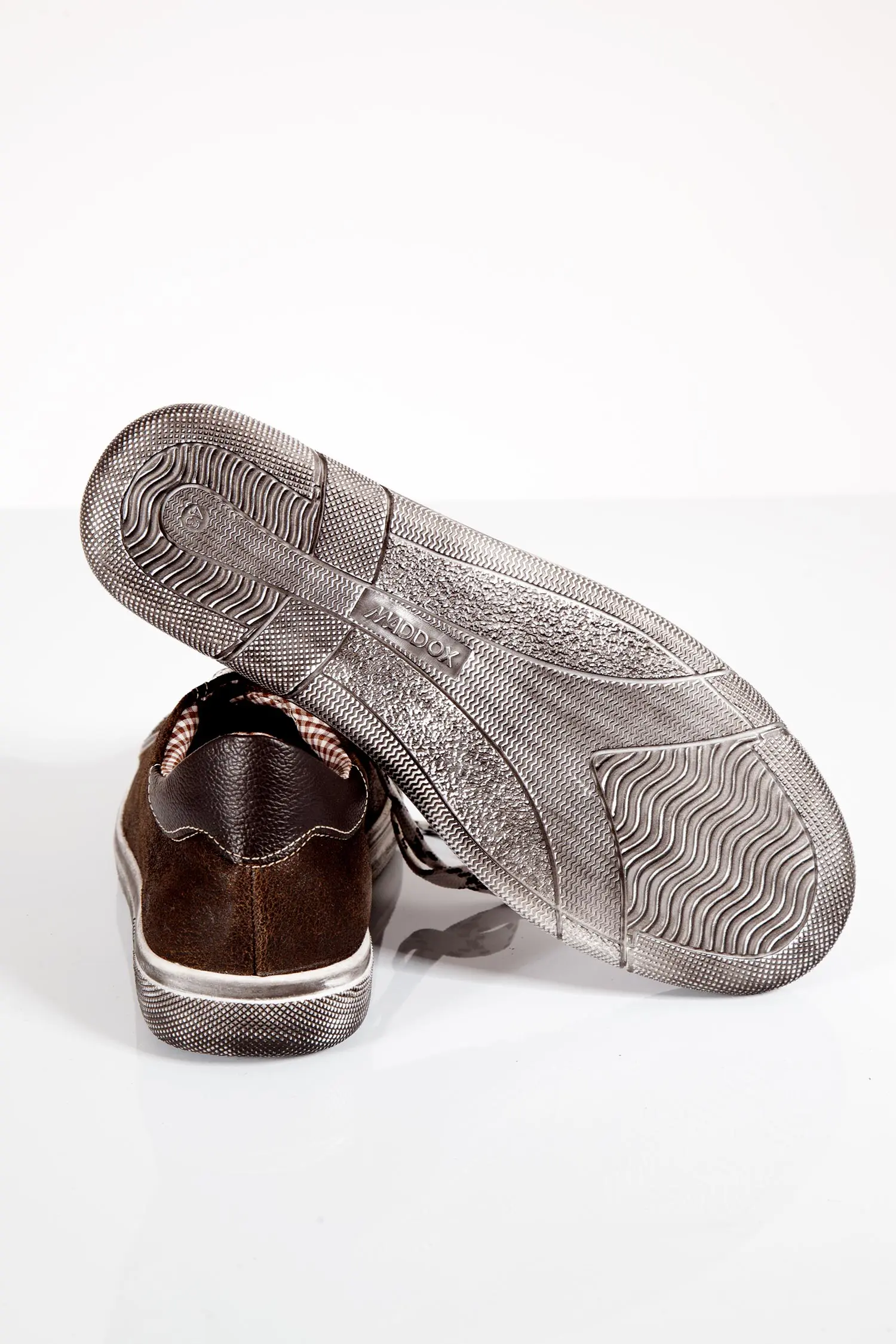 Trachten Sneaker Siegfried in bernstein dunkelbraun Sohle