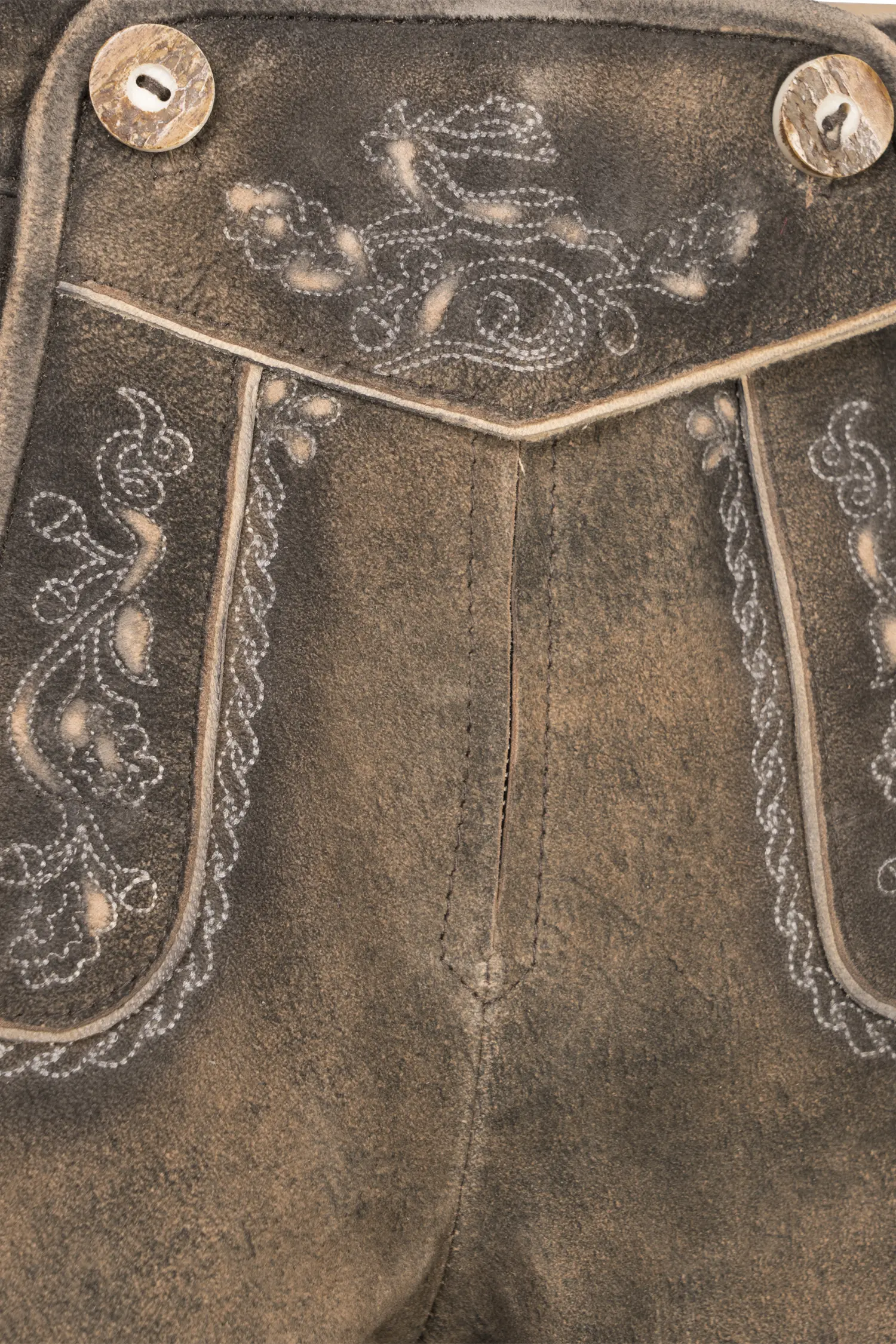 2601-1098-4gr-24-04-1804765 Lederhose Bogensee in Braun Detail Latz