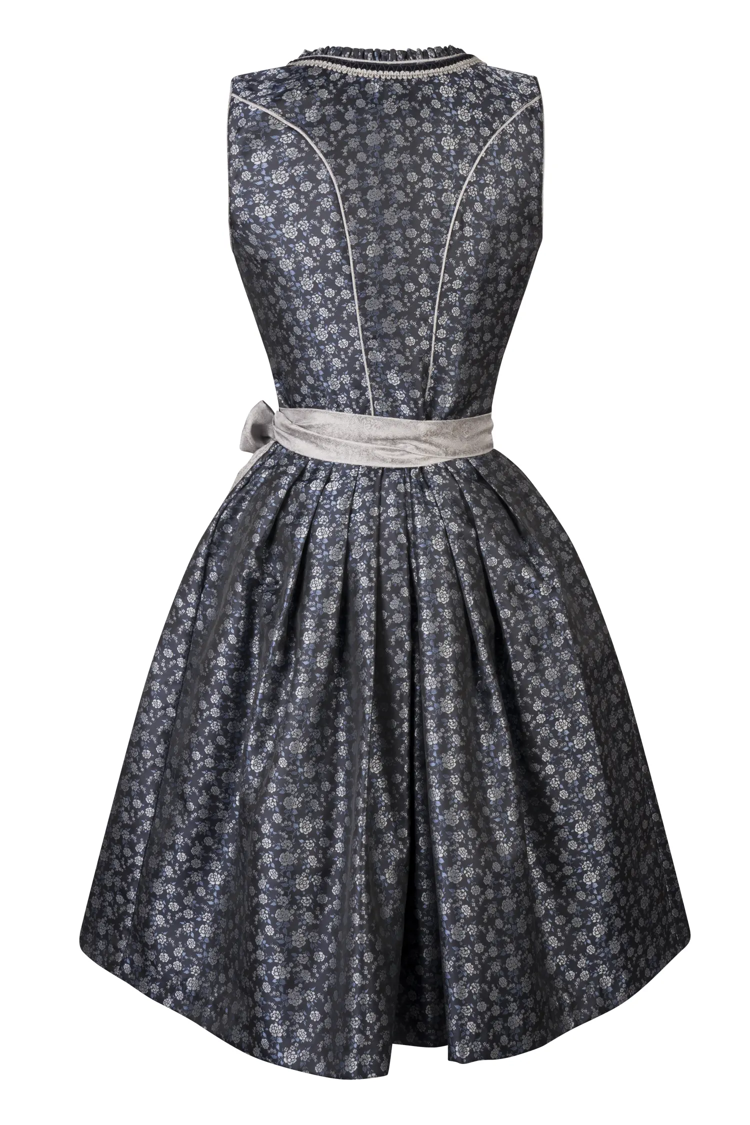 3086-1343-bl8-24-02-2104437 Dirndl in Blau von Marjo Rückansicht