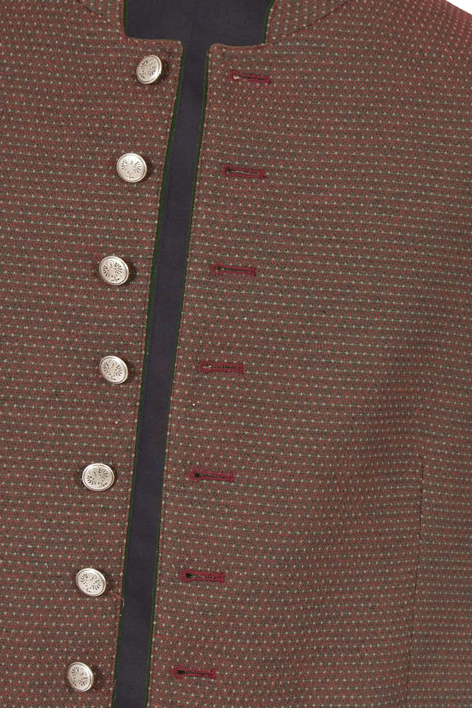 trachtenweste-wiesbach-bordeaux-1345-0070-rt9-xl-19-02d-3947-b Herren Trachten Weste Wiesbach in bordeaux XXL Detail