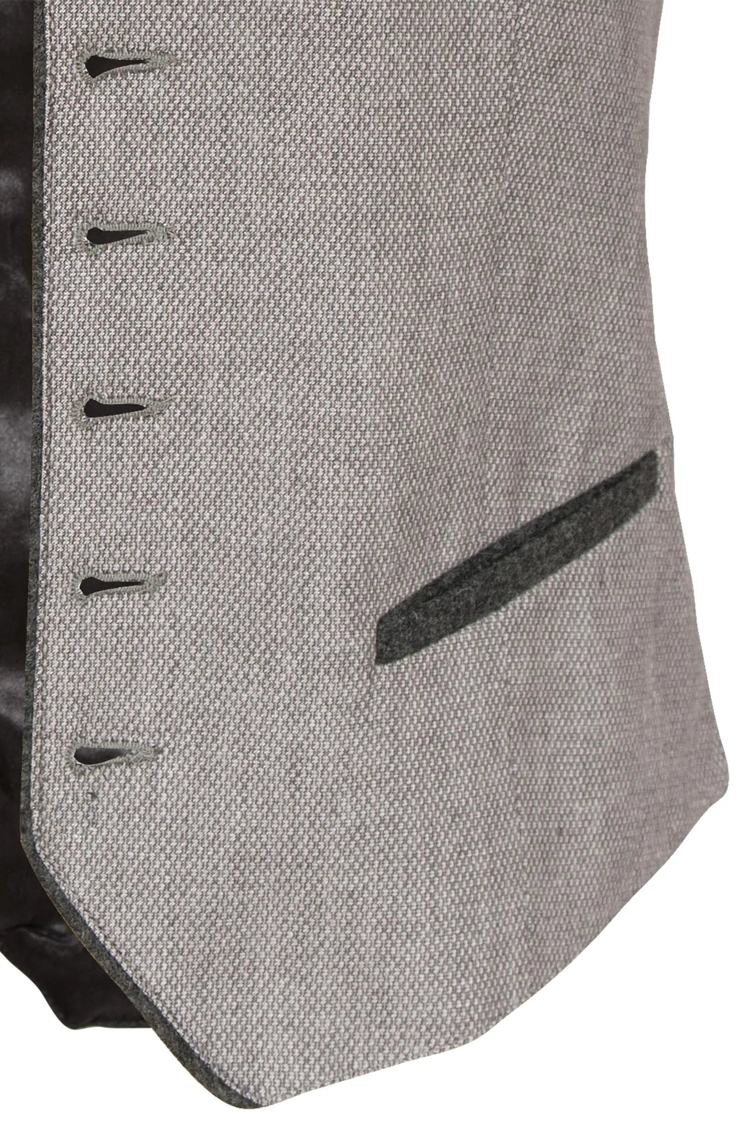 leinenweste-grau-herren-tracht-1344-0088-gr7-20-03a-6977-d Trachtenweste Agan in grau aus Leinen Detail