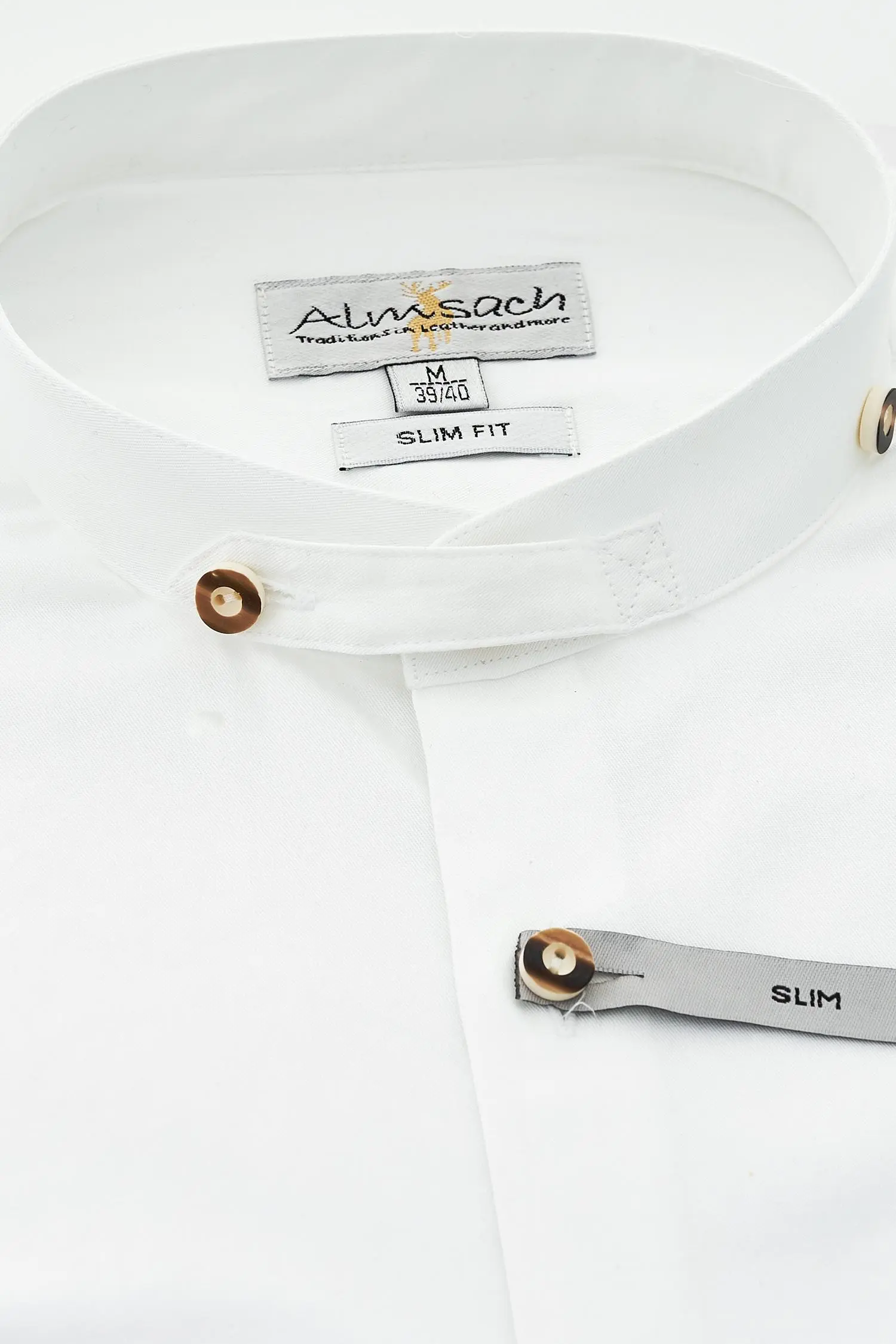 Almsach Hemd in Weiß