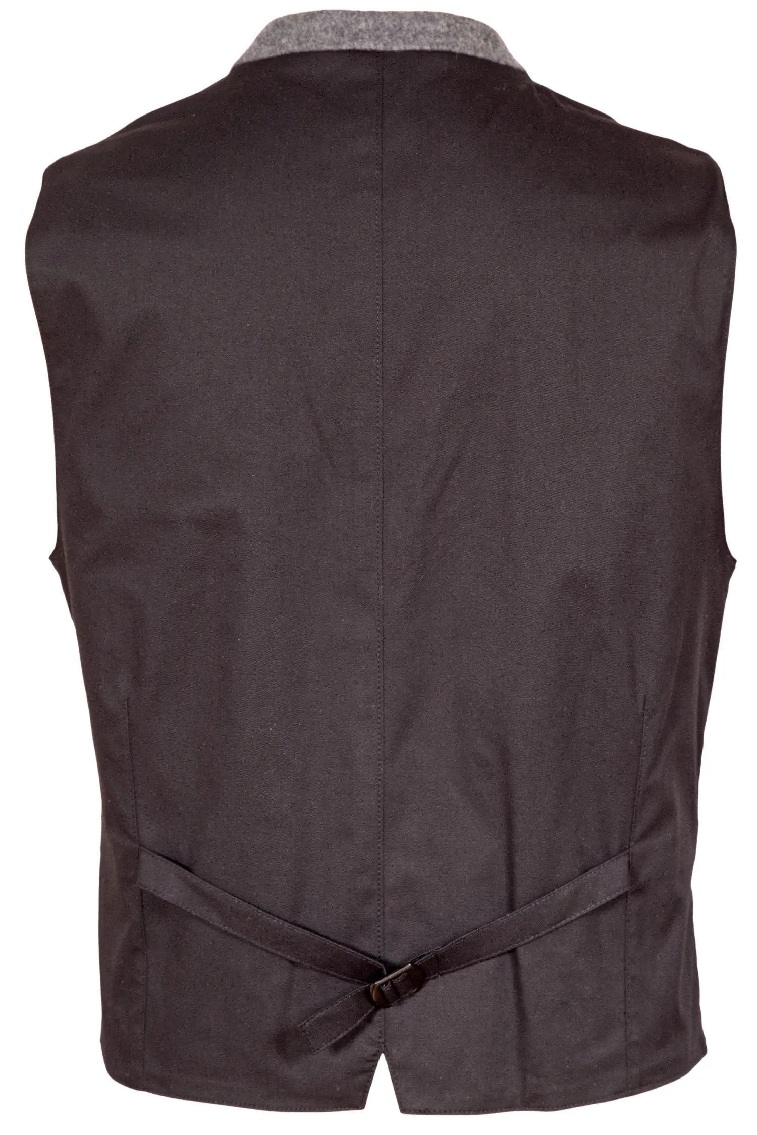 Herren Trachten Weste Ansbach in bordeaux hinten