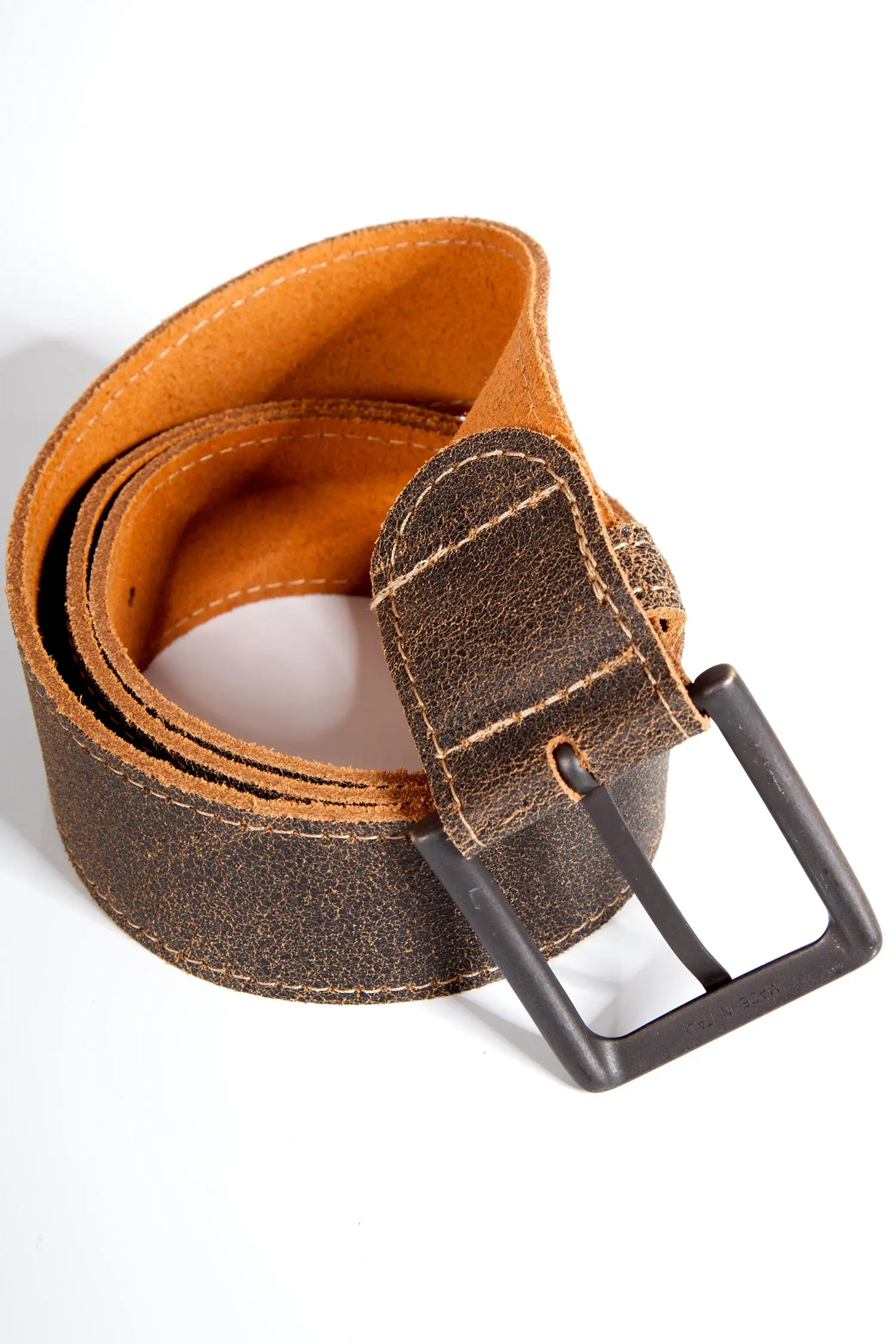 trachtenguertel-braun-4021-1120-ba4-18-06g-6103-b Herren Trachtengürtel in braun meliert hinten