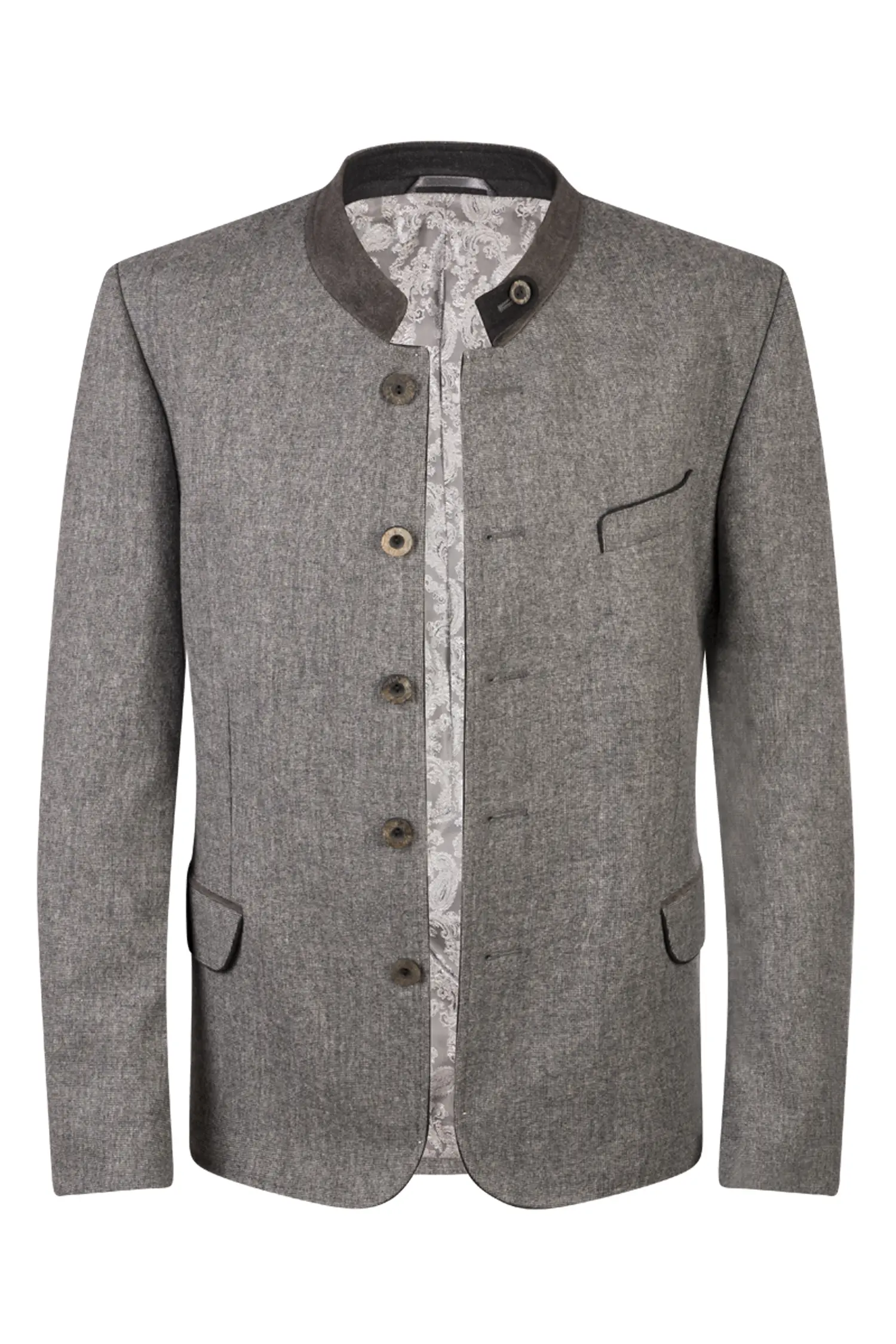 Stretch Herren Trachtenjanker Türnitz in grau
