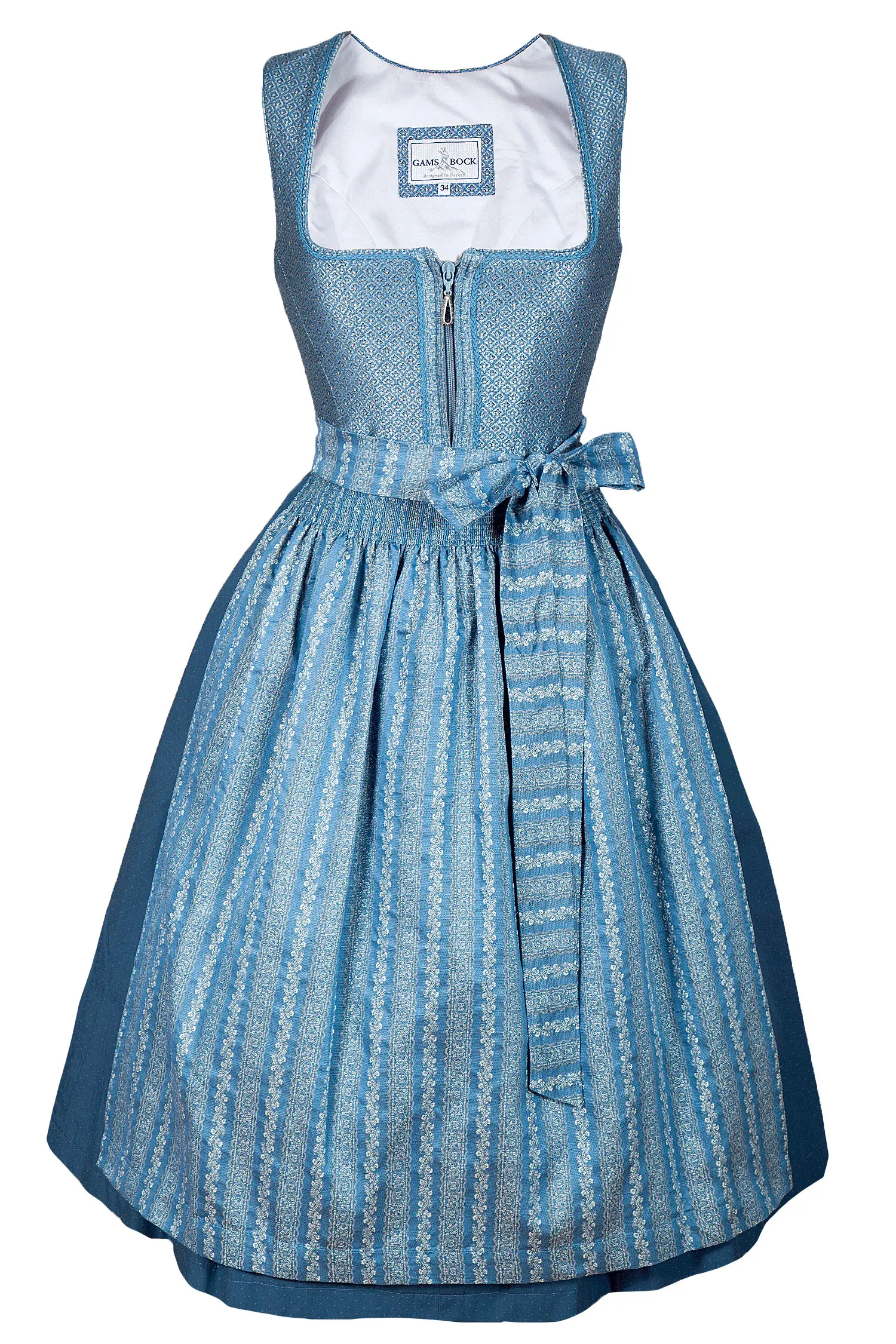 Ein Dirndl-Traum in blau von Gamsbock