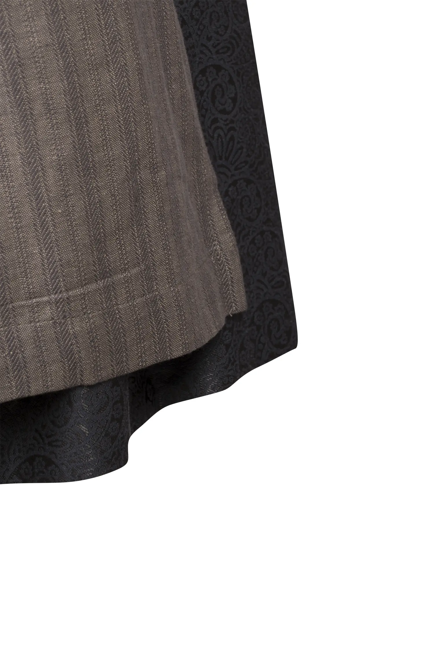 Dirndl Ainring in Blau Detail Rock