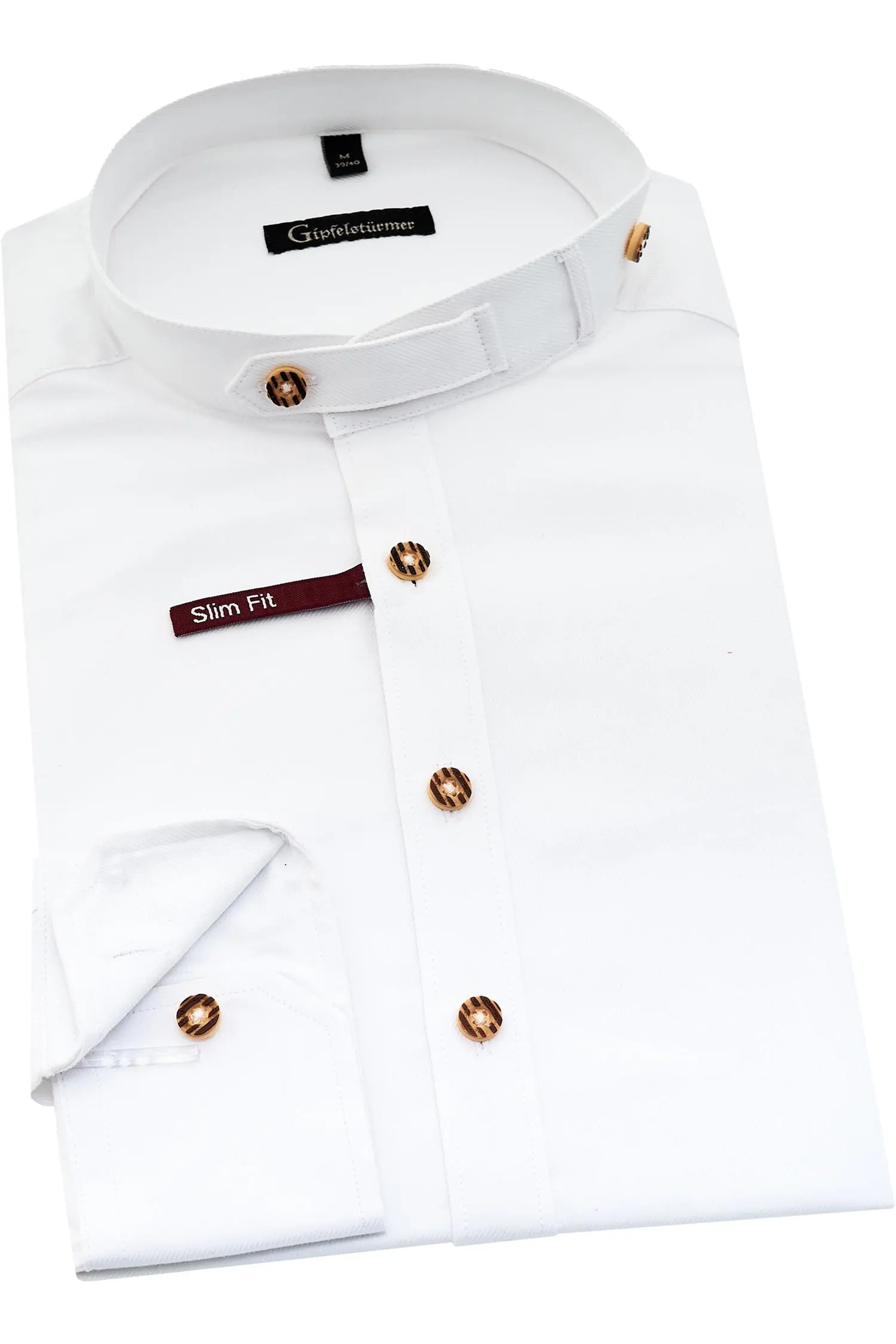 Gipfelstürmer Hemd in Weiß