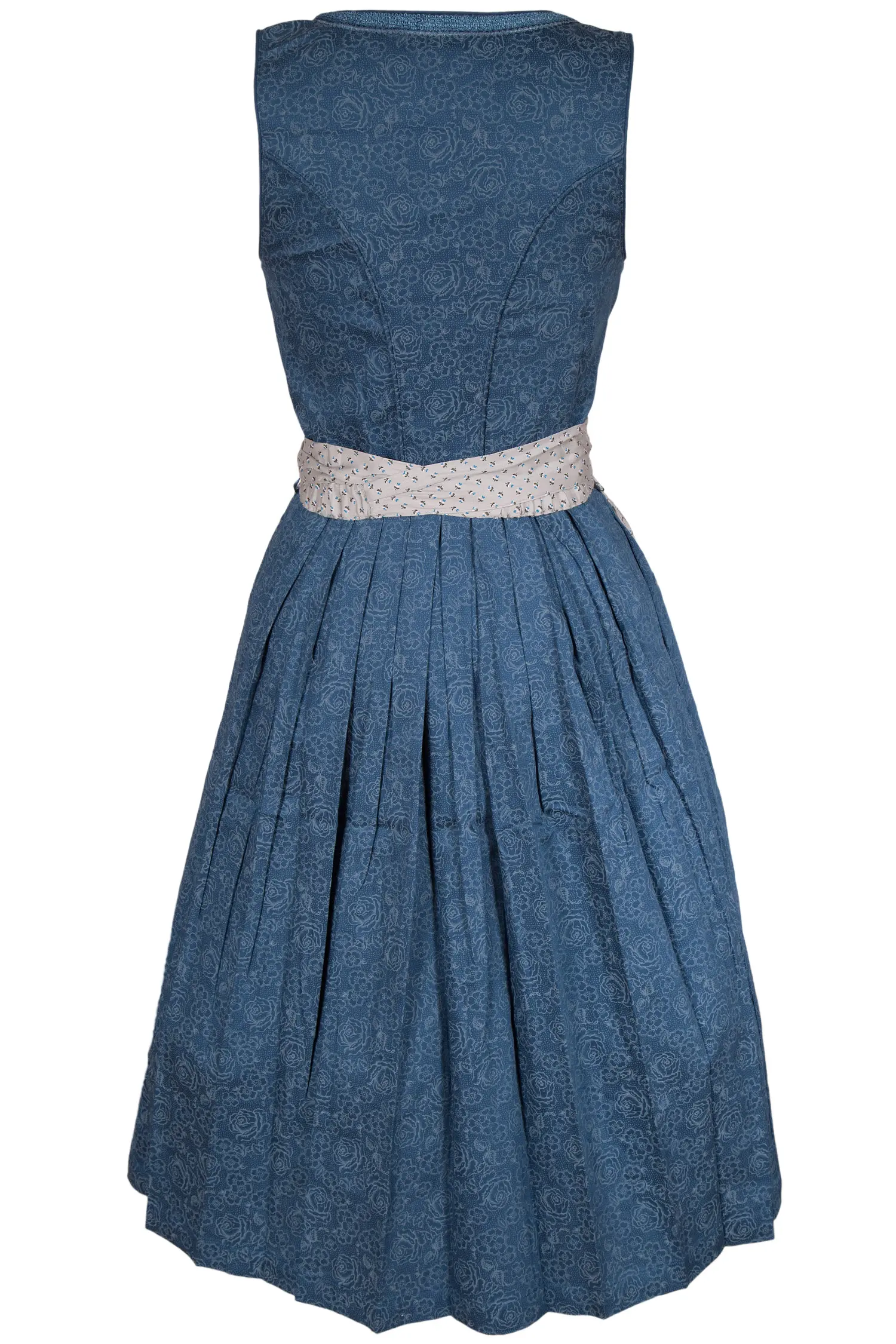 midi-dirndl-blau-grau-3091-1431-bl8-20-08f-3527-c Midi Dirndl in dunkelblau mit grauer Schürze hinten