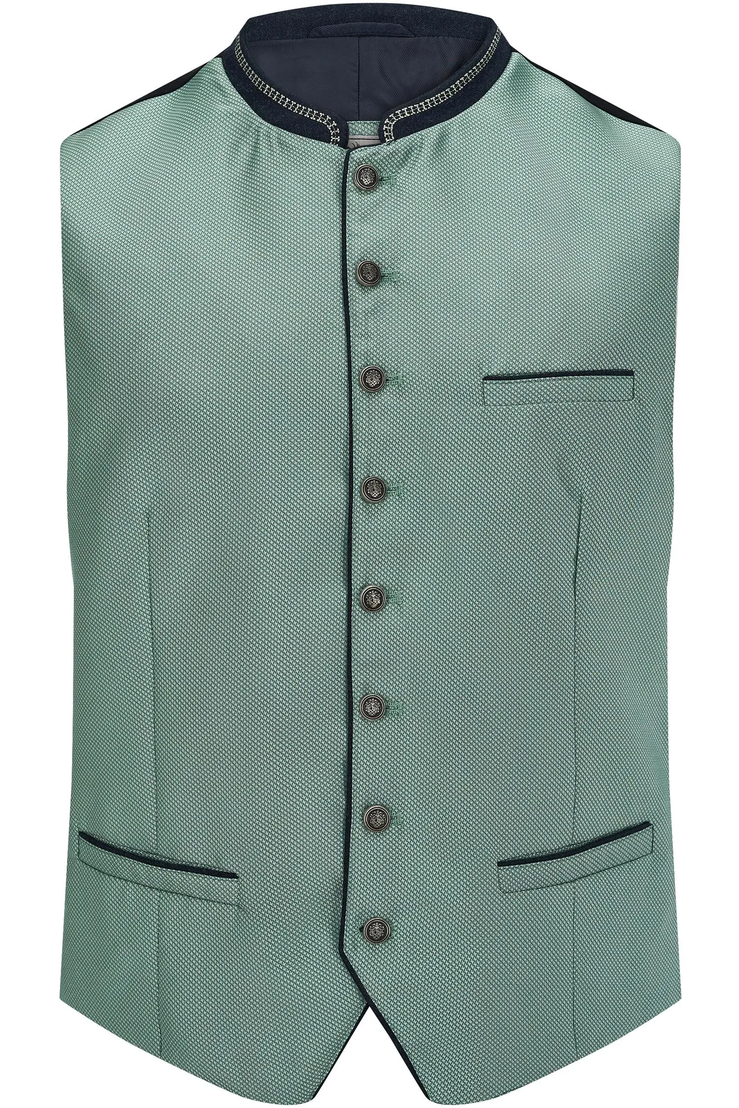 Weste Fonse von Gamsbock in Grün Hellgrüne Weste Fonse von Gamsbock