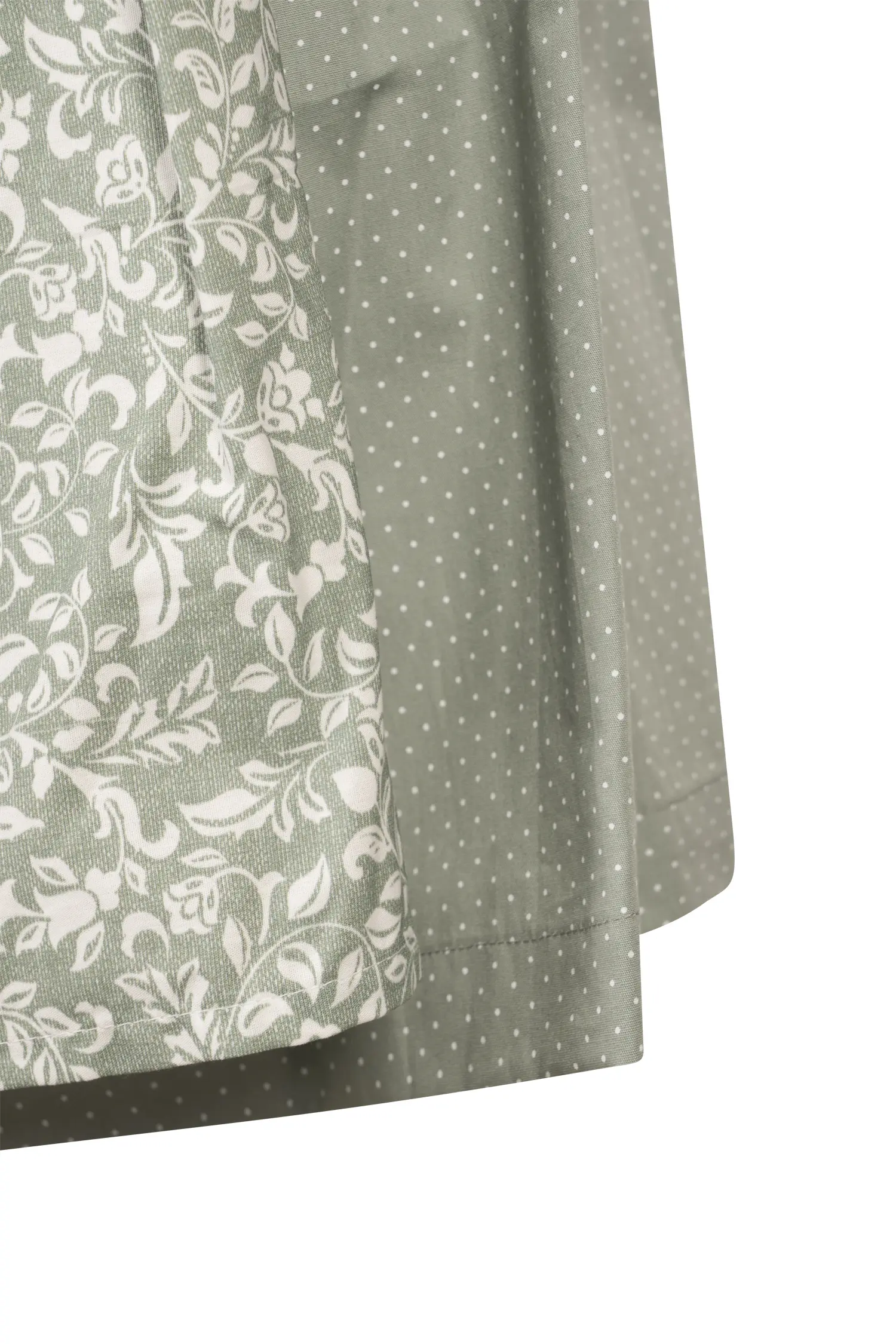 Dirndl Rhianna in Salbei Farben Detail Rock