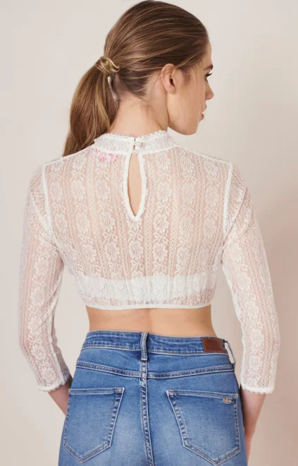 Bluse von My Choice weiß