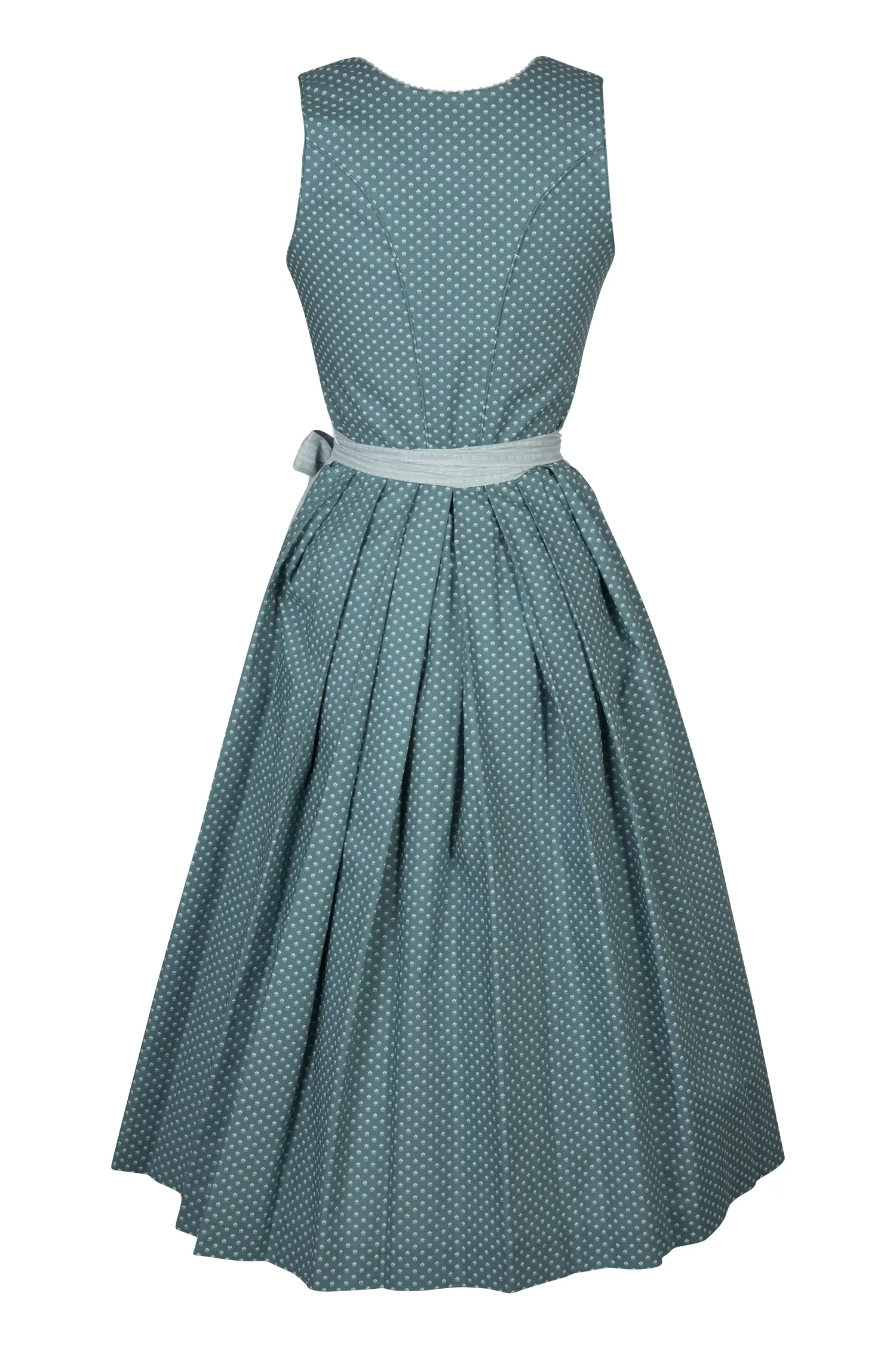 3091-1547-tk7-24-02-0604198 Dirndl Cornelia in petrol - Rückansicht