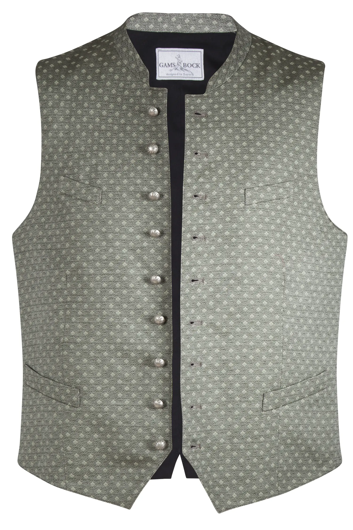 Trachtenweste Ansbach in lindgrün