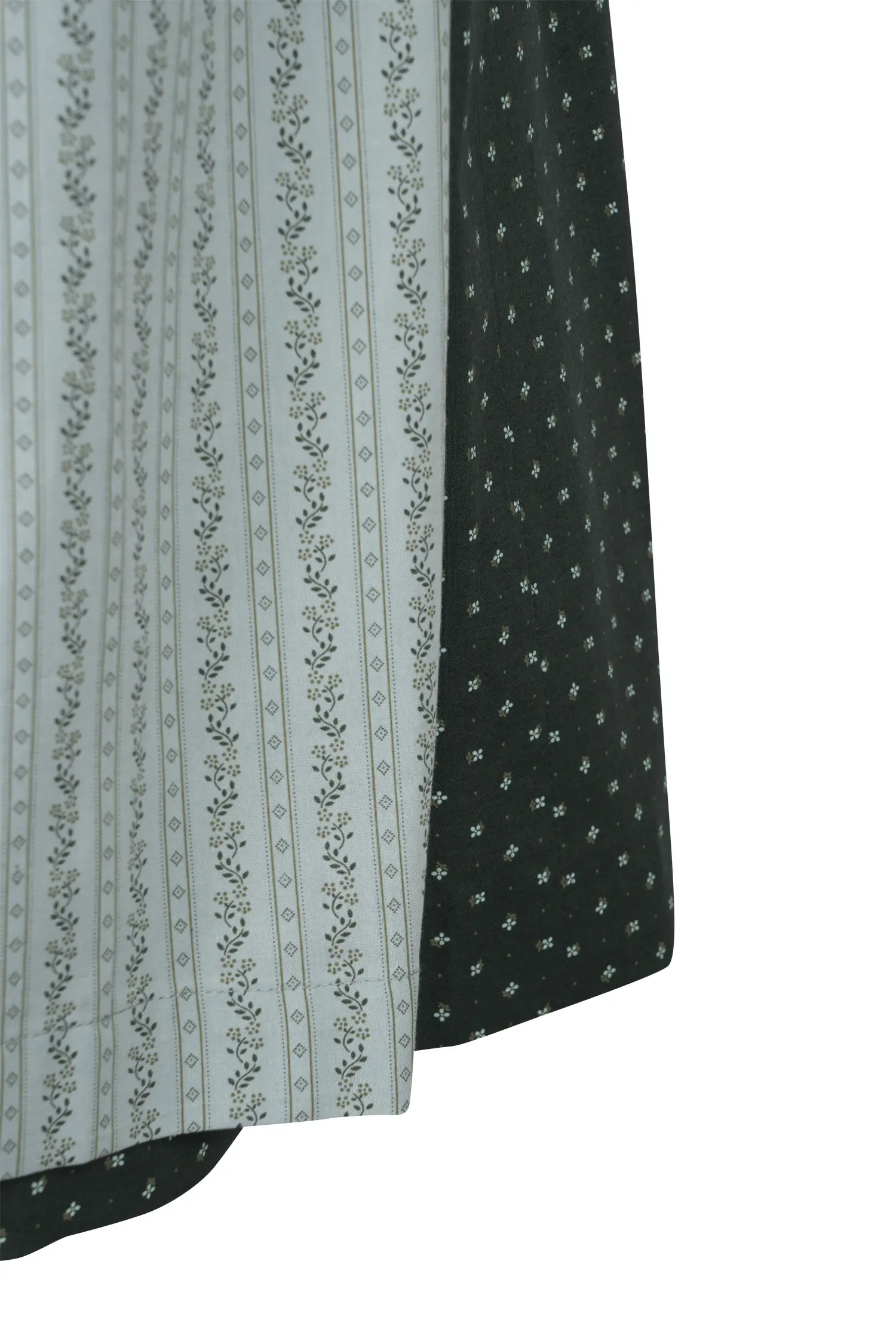 Dirndl Laurita in dunkelgrün - Detail Rock