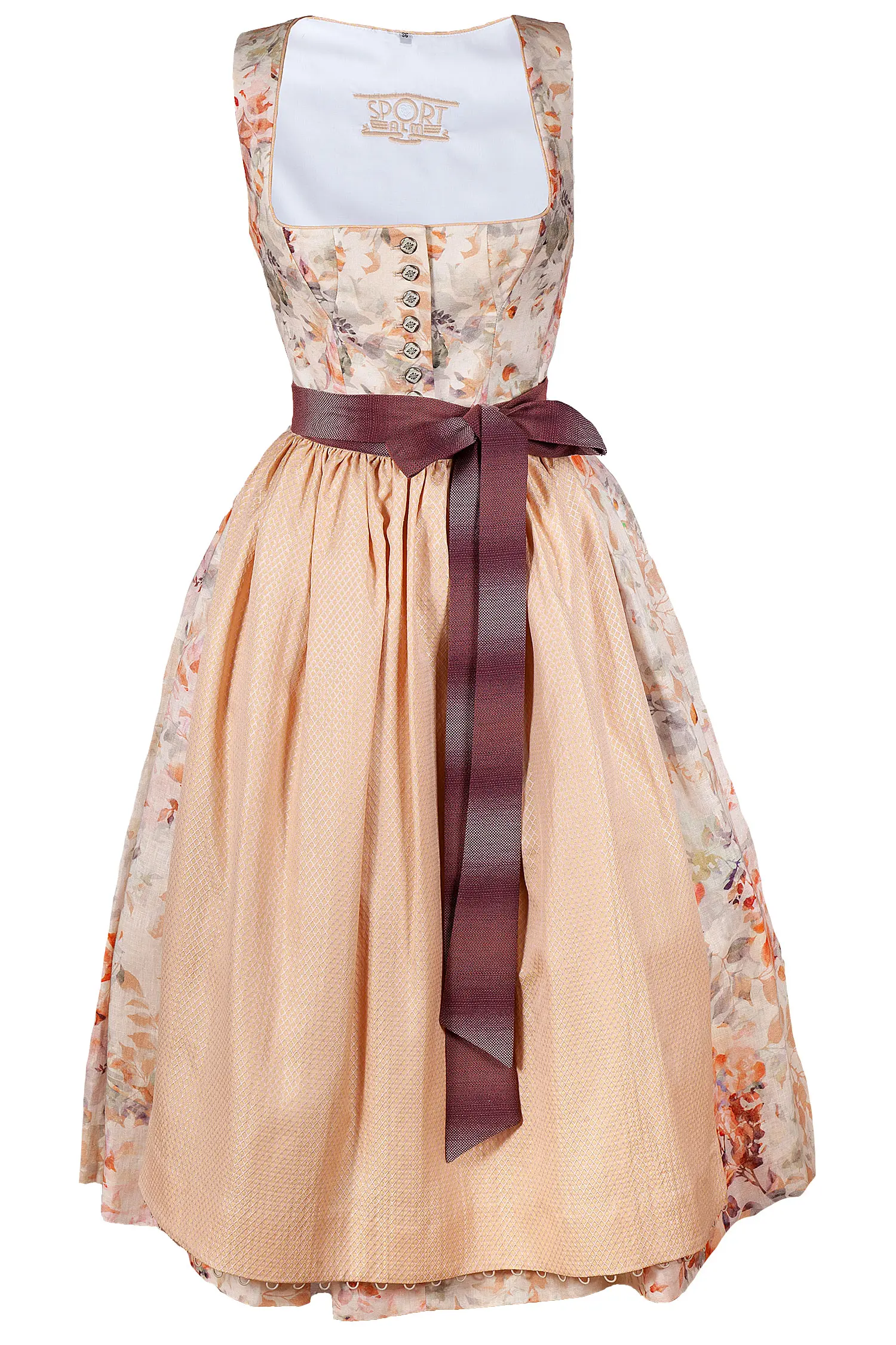3099-0297-or5-23-04c-5739 Sportalm Dirndl mit exclusiver Schürze