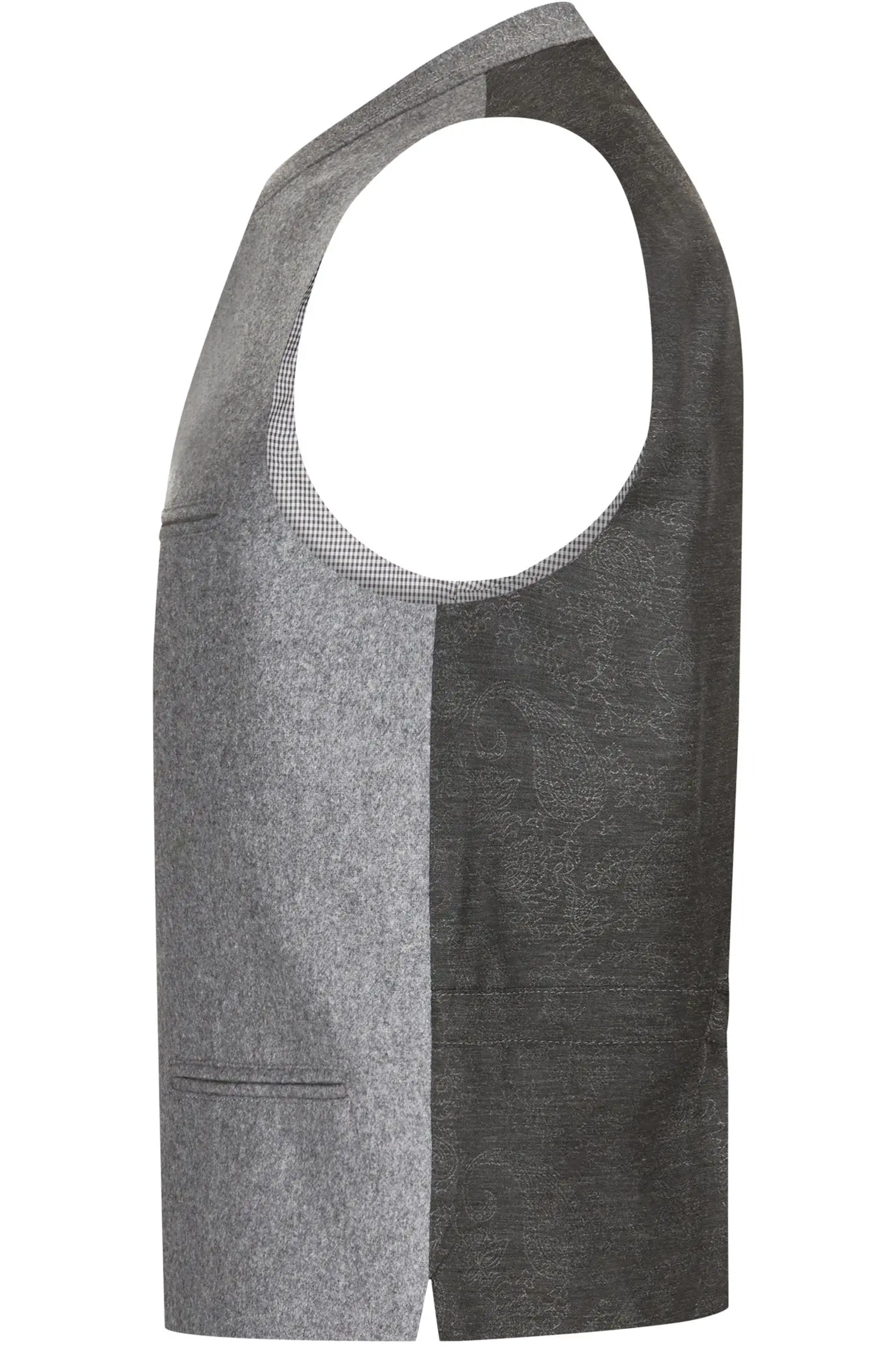 Weitnau Herrenweste Weitnau in Grau