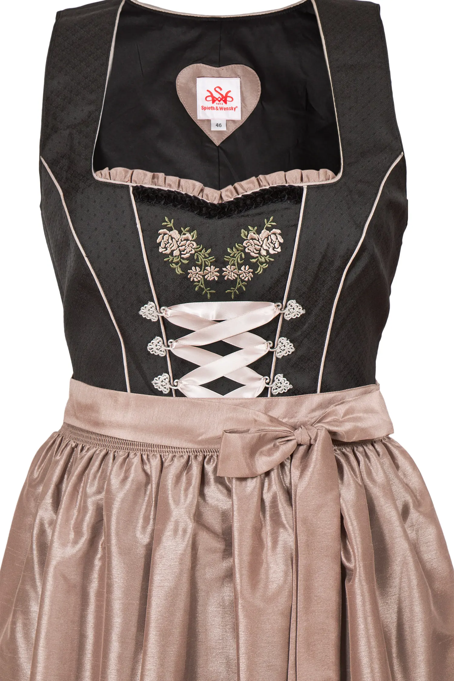 midi-dirndl-paula-scharz-taupe-3076-0036-sw5-20-10b-5502-b Midi Dirndl Curvy in schwarz mit taupe Mieder