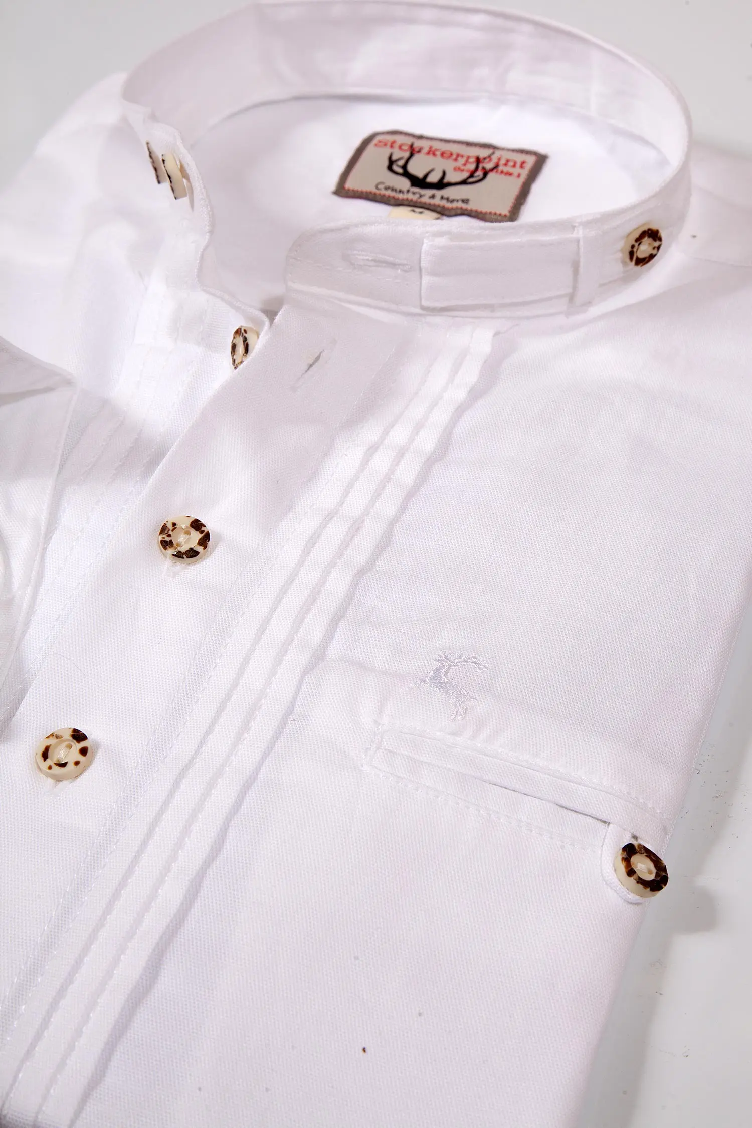 schlupfhemd-renbus-weiss-1501-0007-ws2-20-02e-6080-b Trachtenhemd aus Leinen in weiß als Schlupfhemd Kragen