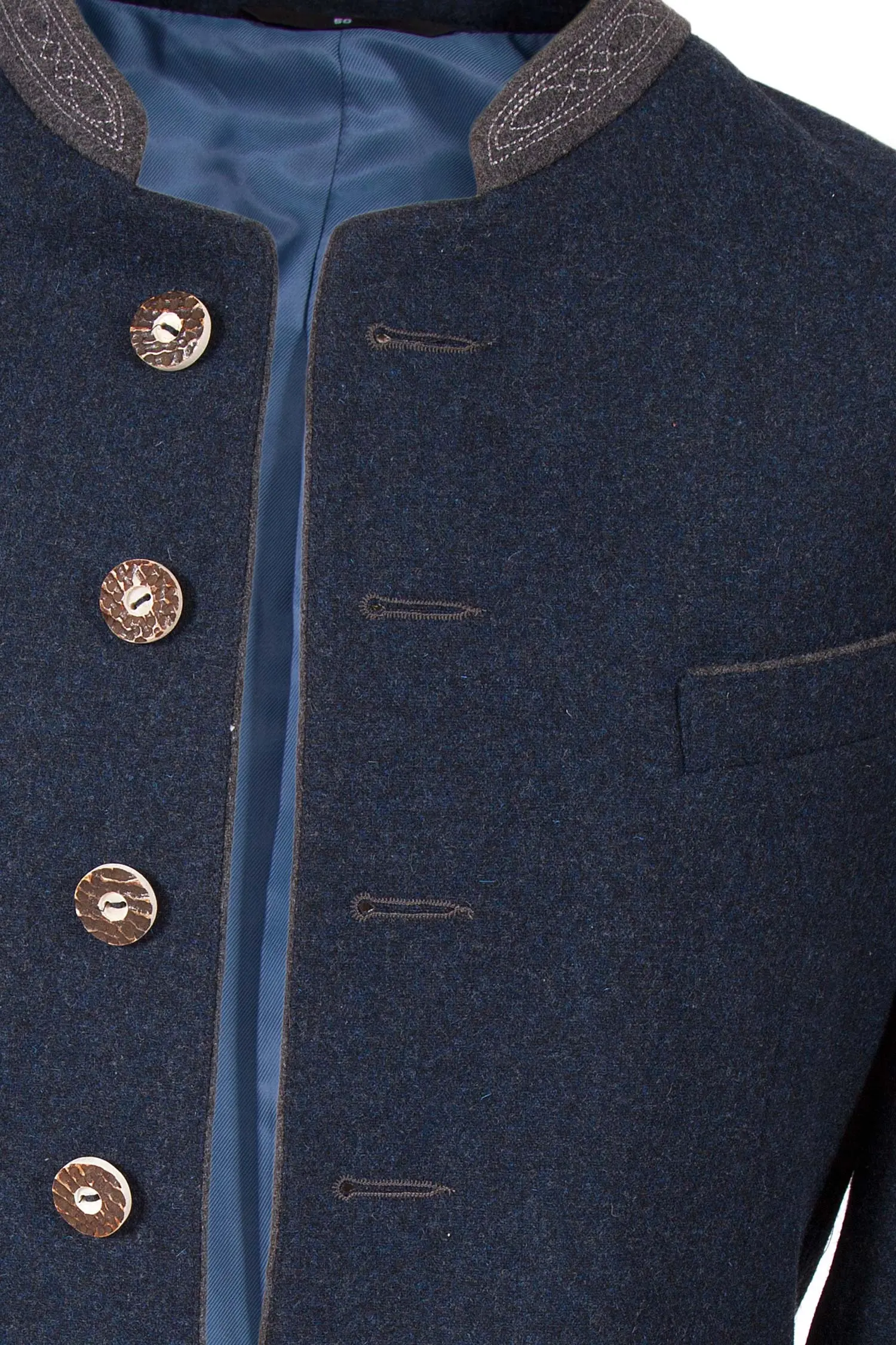 trachtenjanker-titus-dunkelblau-1245-1145-bl7-19-05b-0265-b Herren Trachten Janker Titus in dunkelblau Detail