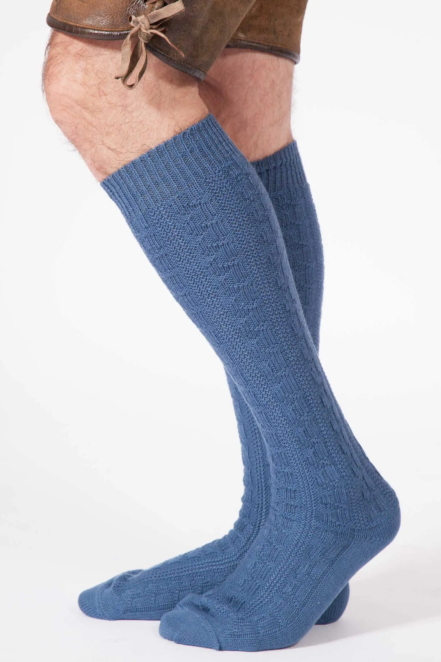 kniestruempfe-herren-blau-4525-1015-bl3-18-12a-2216-a Trachten Kniestrümpfe aus Wolle in blau
