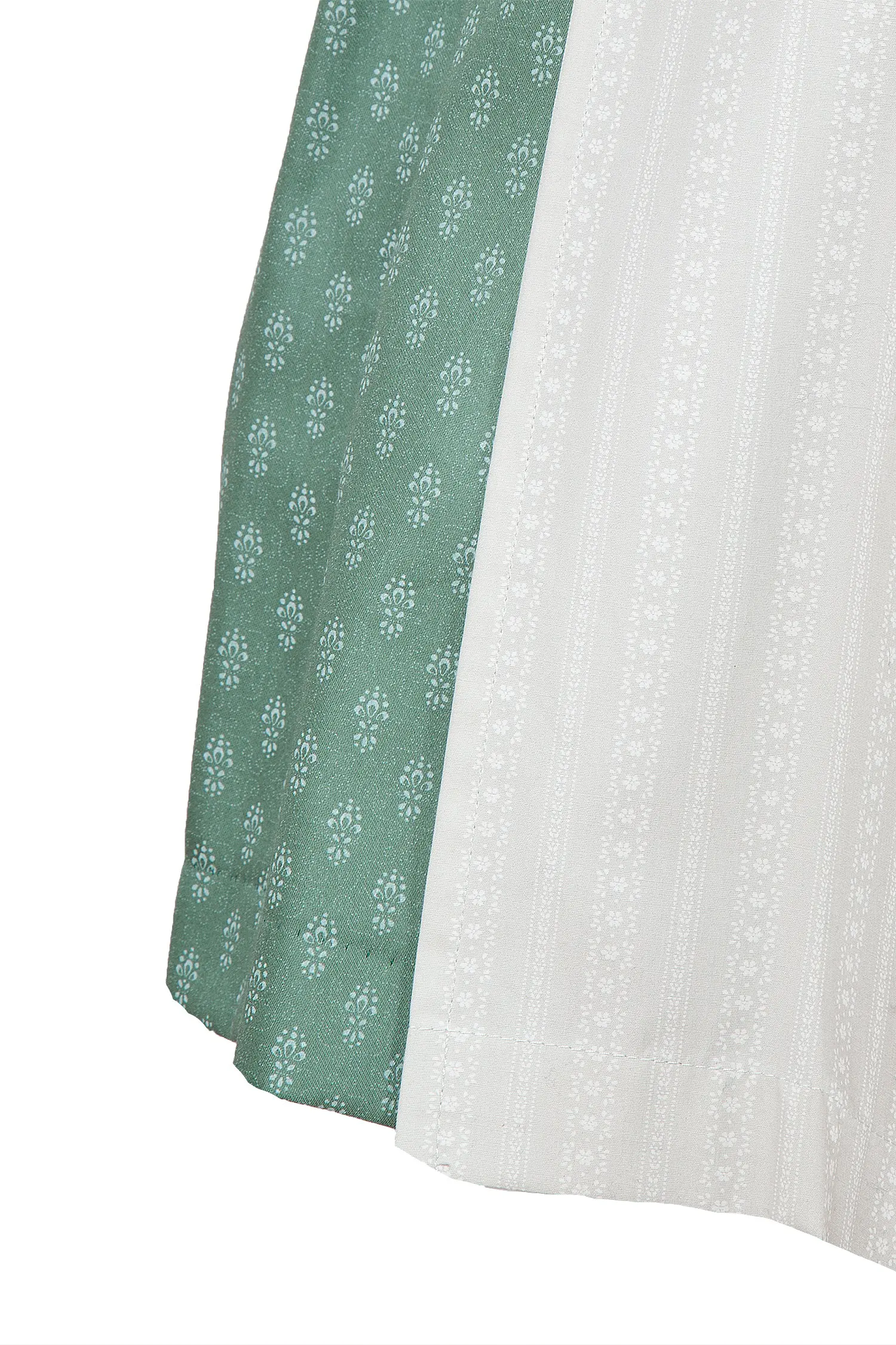 3091-1517-GN5-23-03e-5351c Dirndl Irina von Wenger in salbei / mint - Detail Rock
