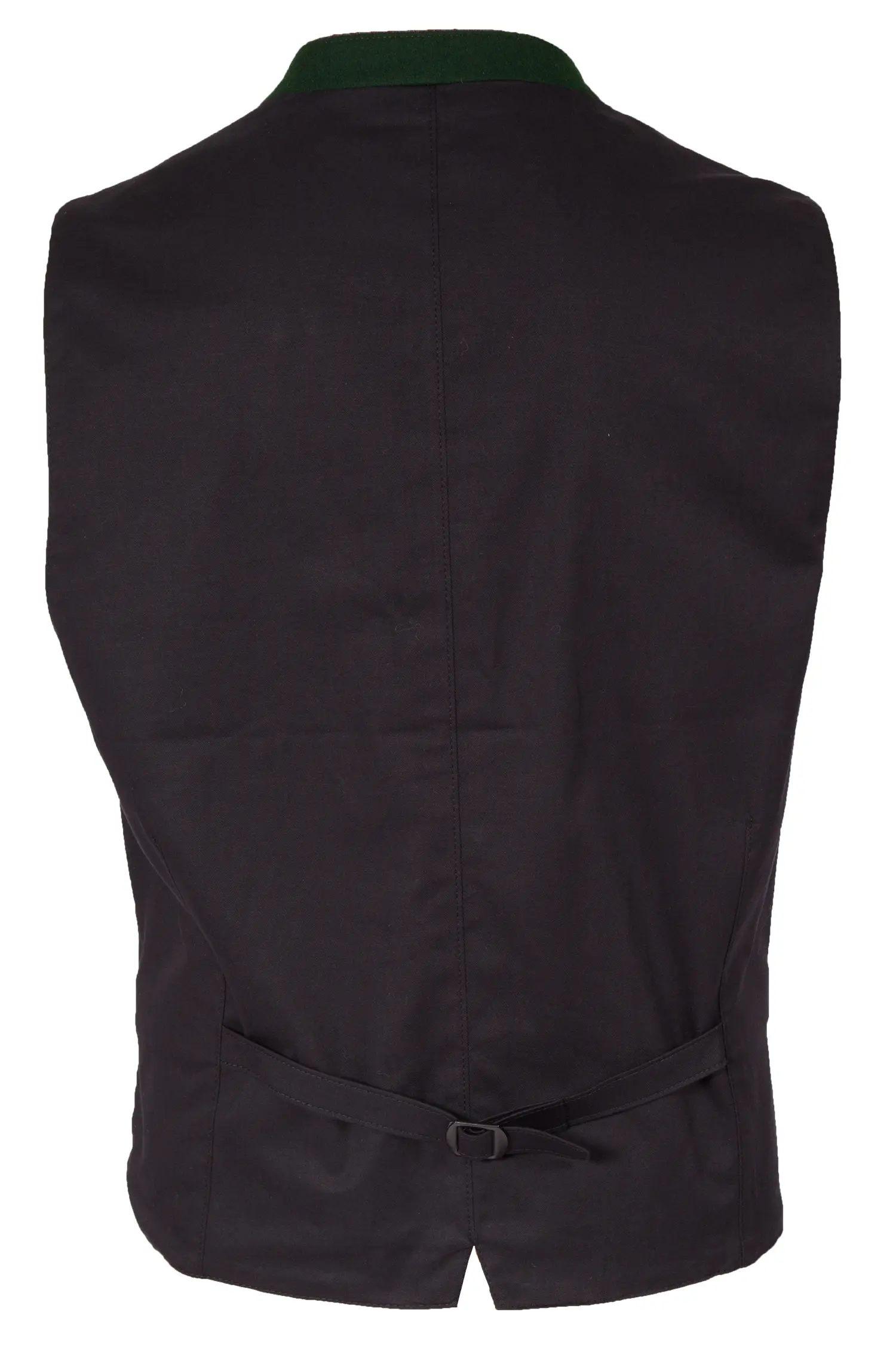 Trachtenweste Ansbach in grau mit weinrot hinten