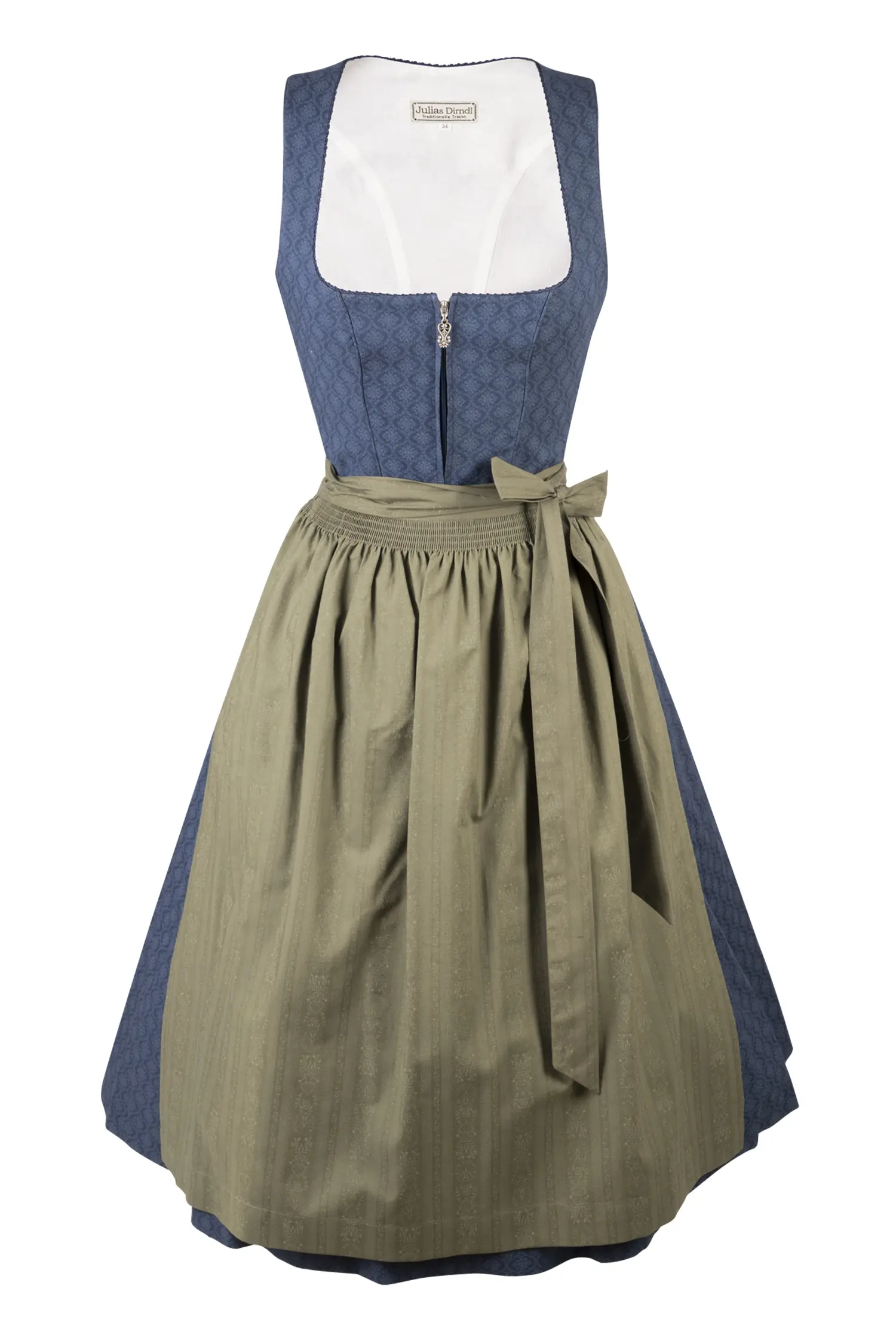 Dirndl Leonie in dunkelblau