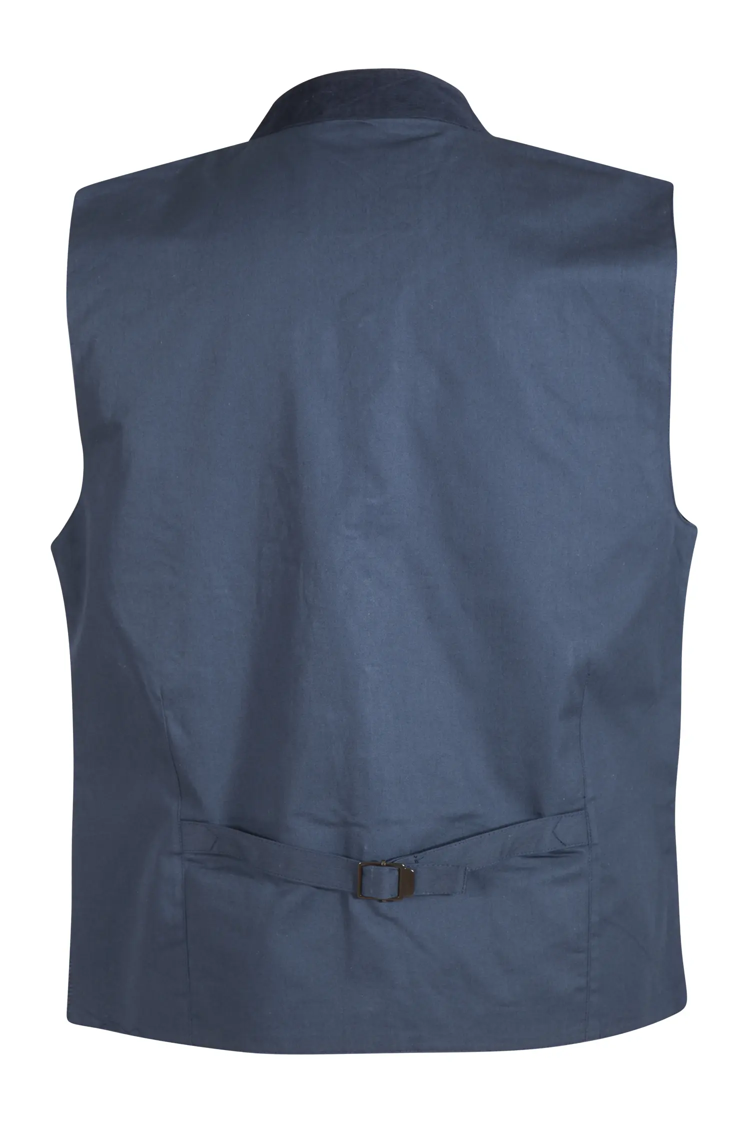 Trachtenweste in dunkelblau - Rückansicht