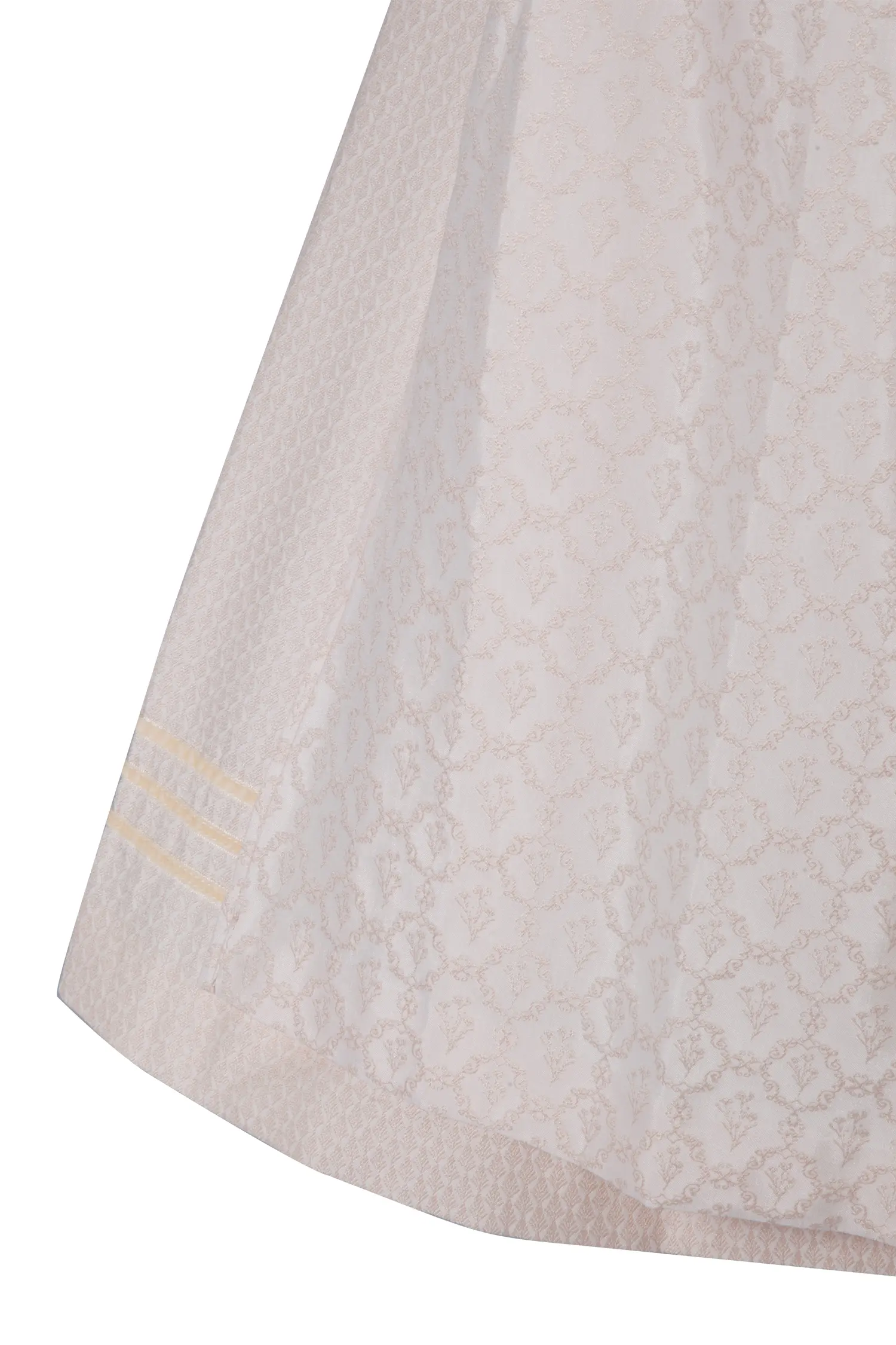 3029-0042-OR223-05-b6756 Brautdirndl Elouise in apricot von Fräulein Trentini - Detail Rock