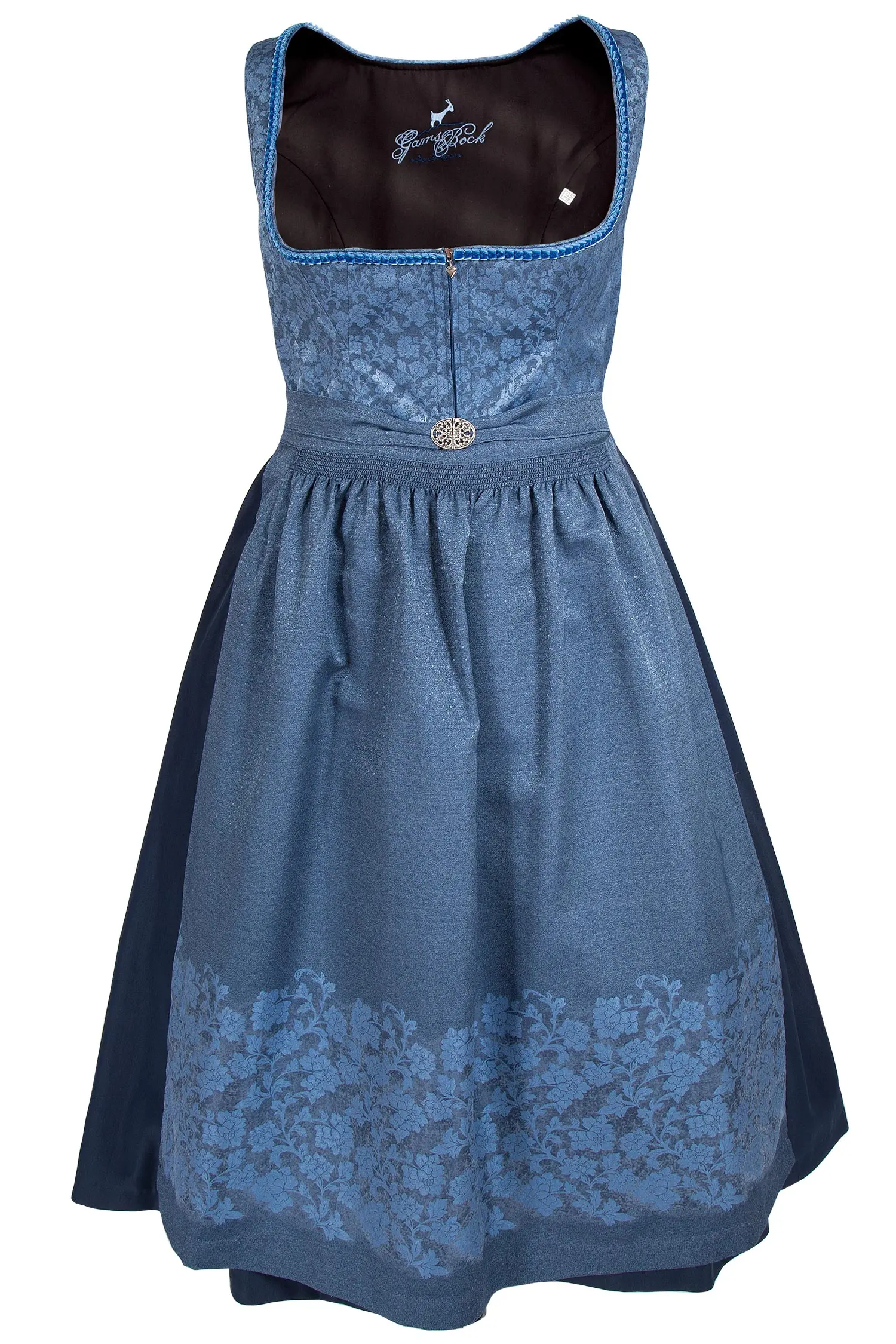 dirndl-lang-blau-laura-3043-0098-bl5-18-08j-0137-a Dirndl lang Laura in blau mit Samtborte XXL