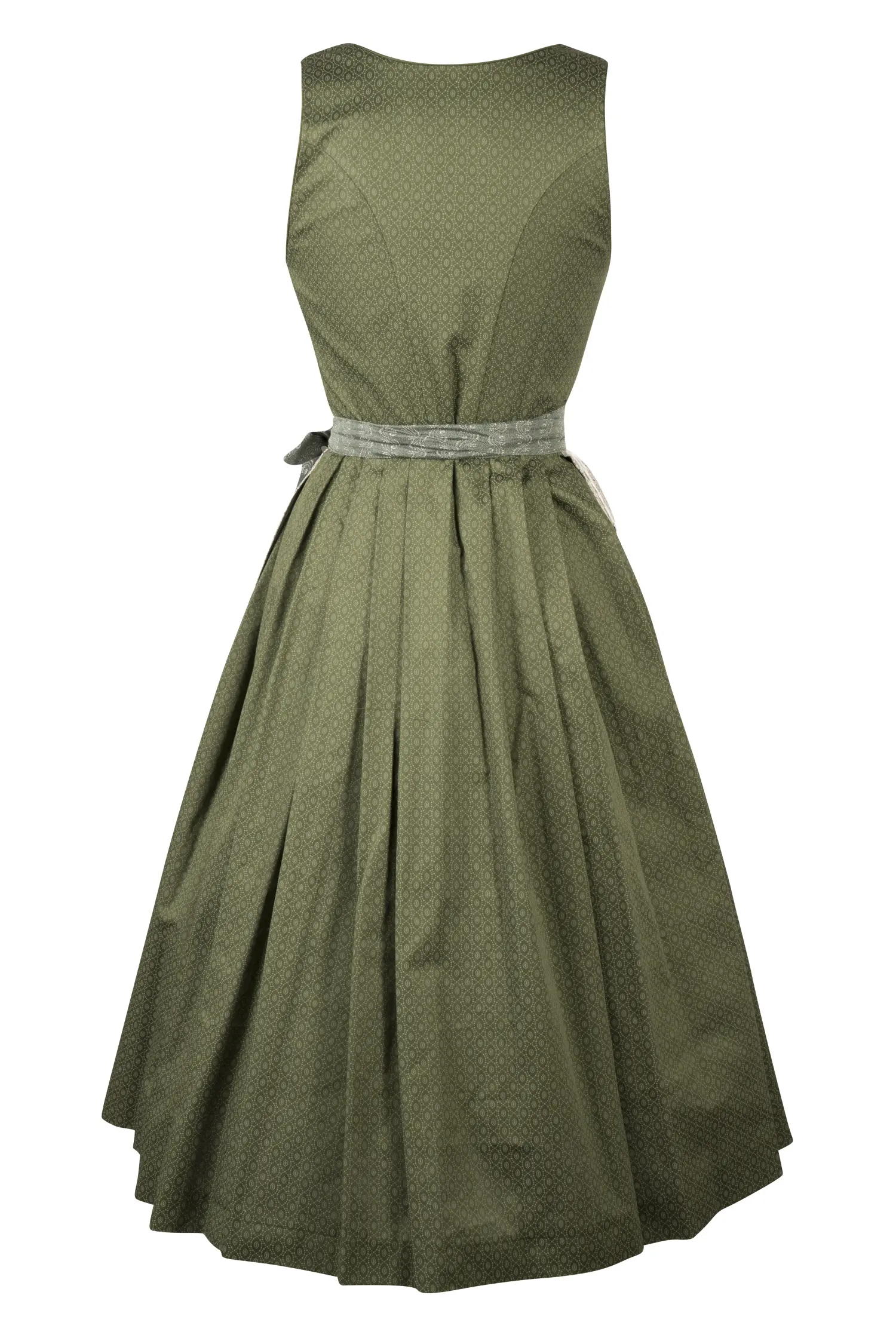Dirndl Sarah in Grün Rückansicht