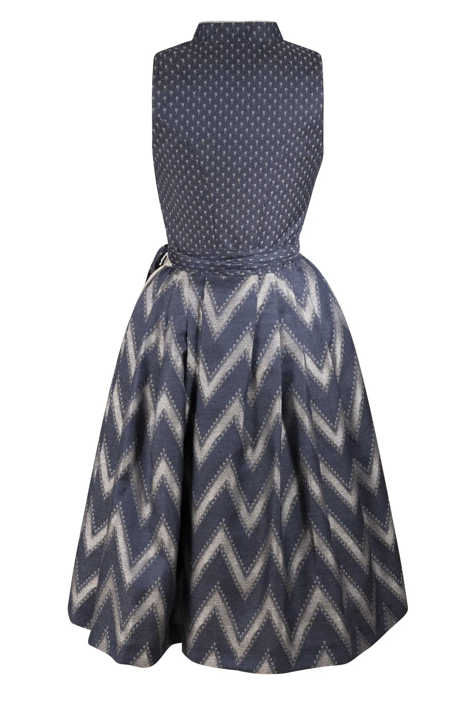 Dunkelblaues Dirndl von Sissi ey! - Rückansicht