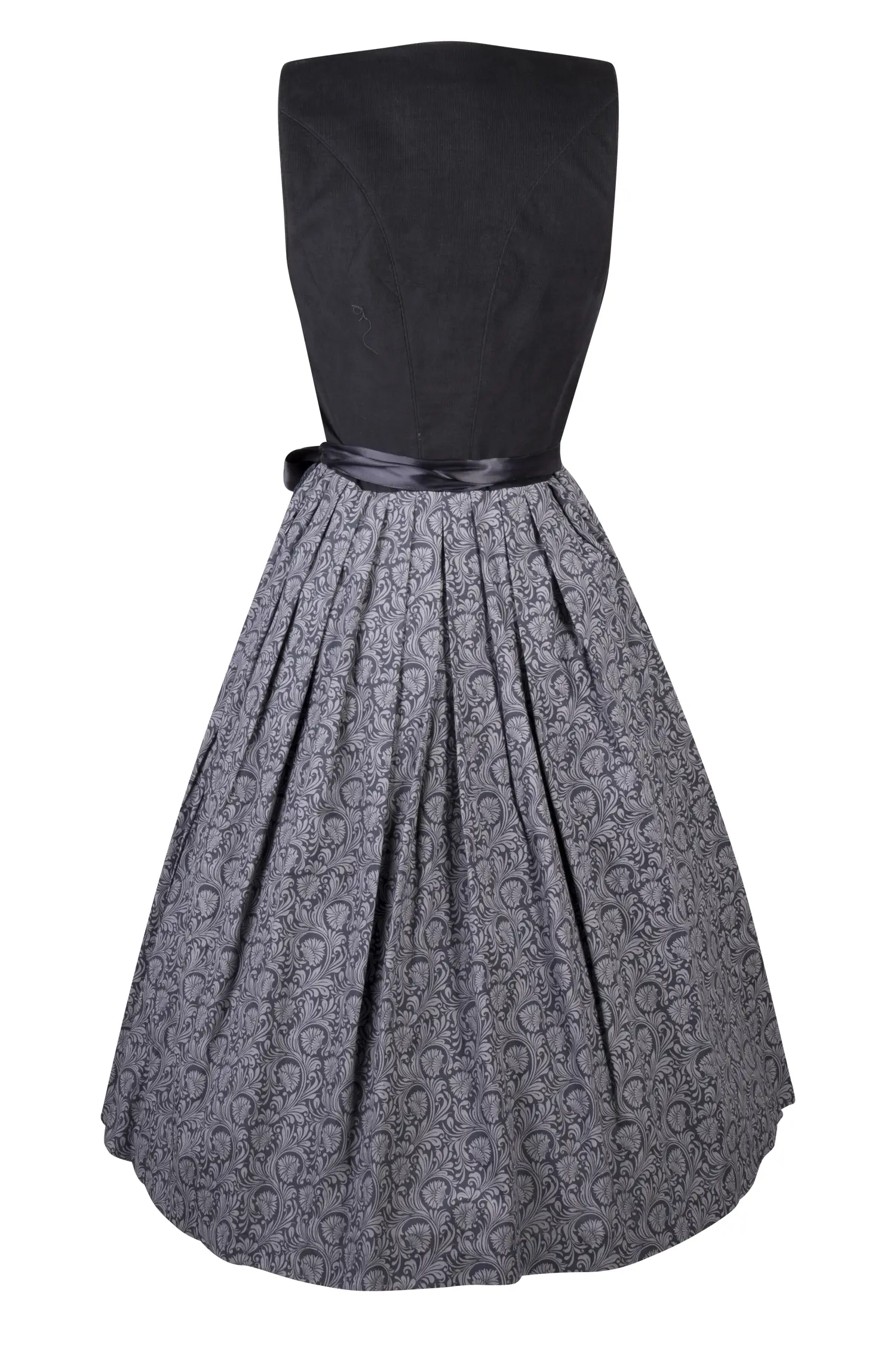 Dirndl Conny in Dunkelblau Rückansicht