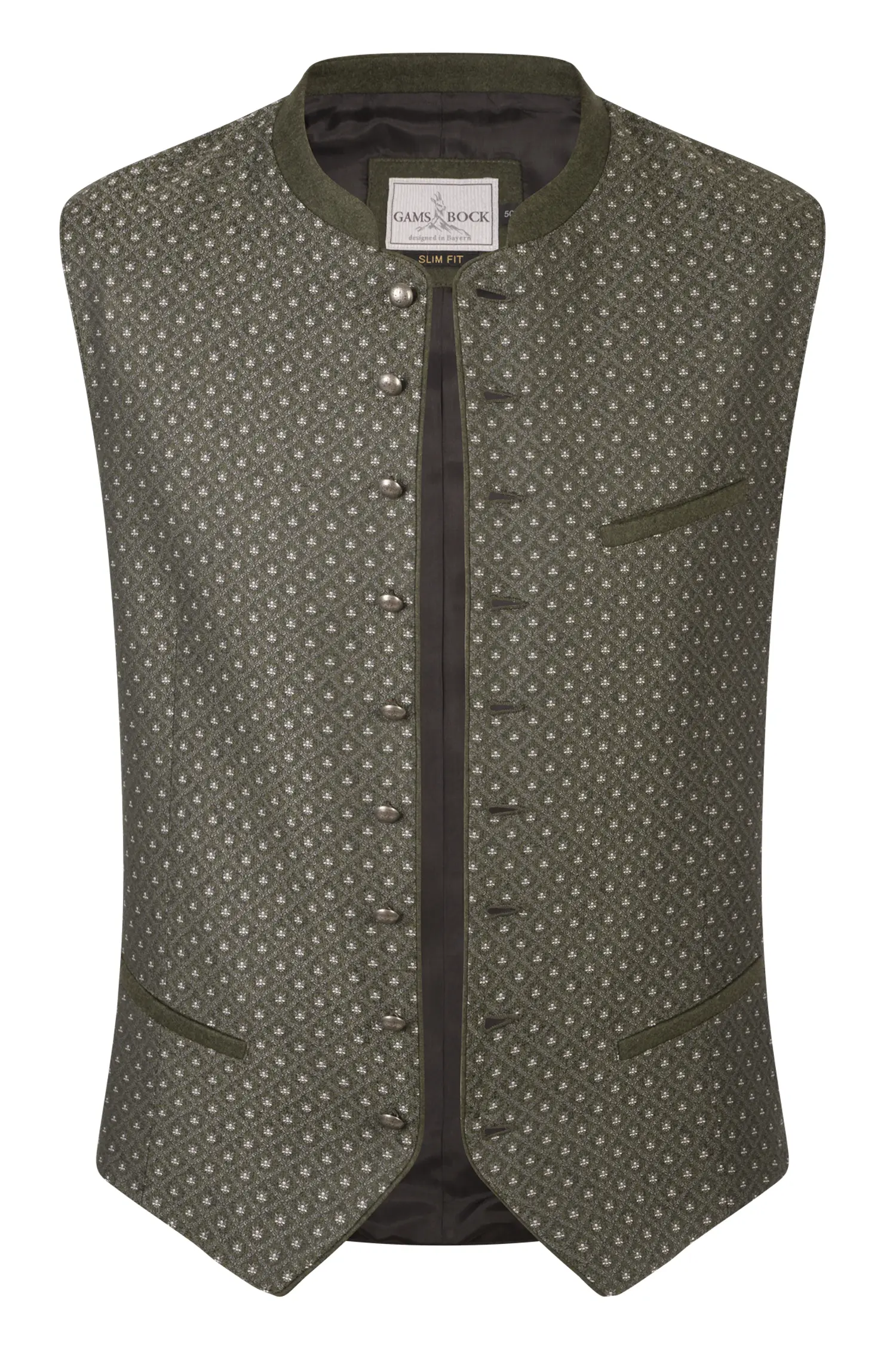 Trachtenweste Peter in tannengrün