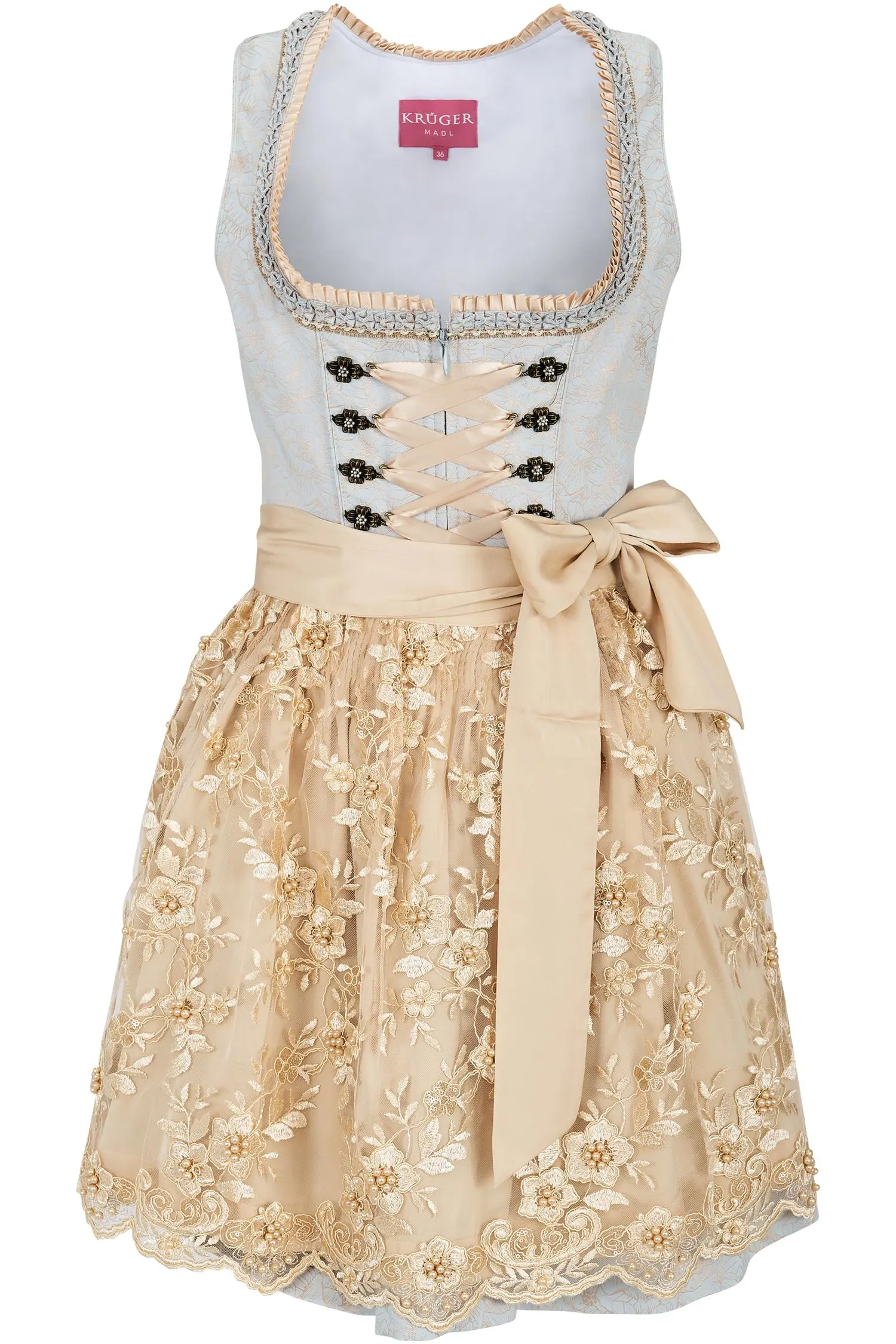 Dirndl Corvina von Krüger in Blau Krüger Dirndl Corvina