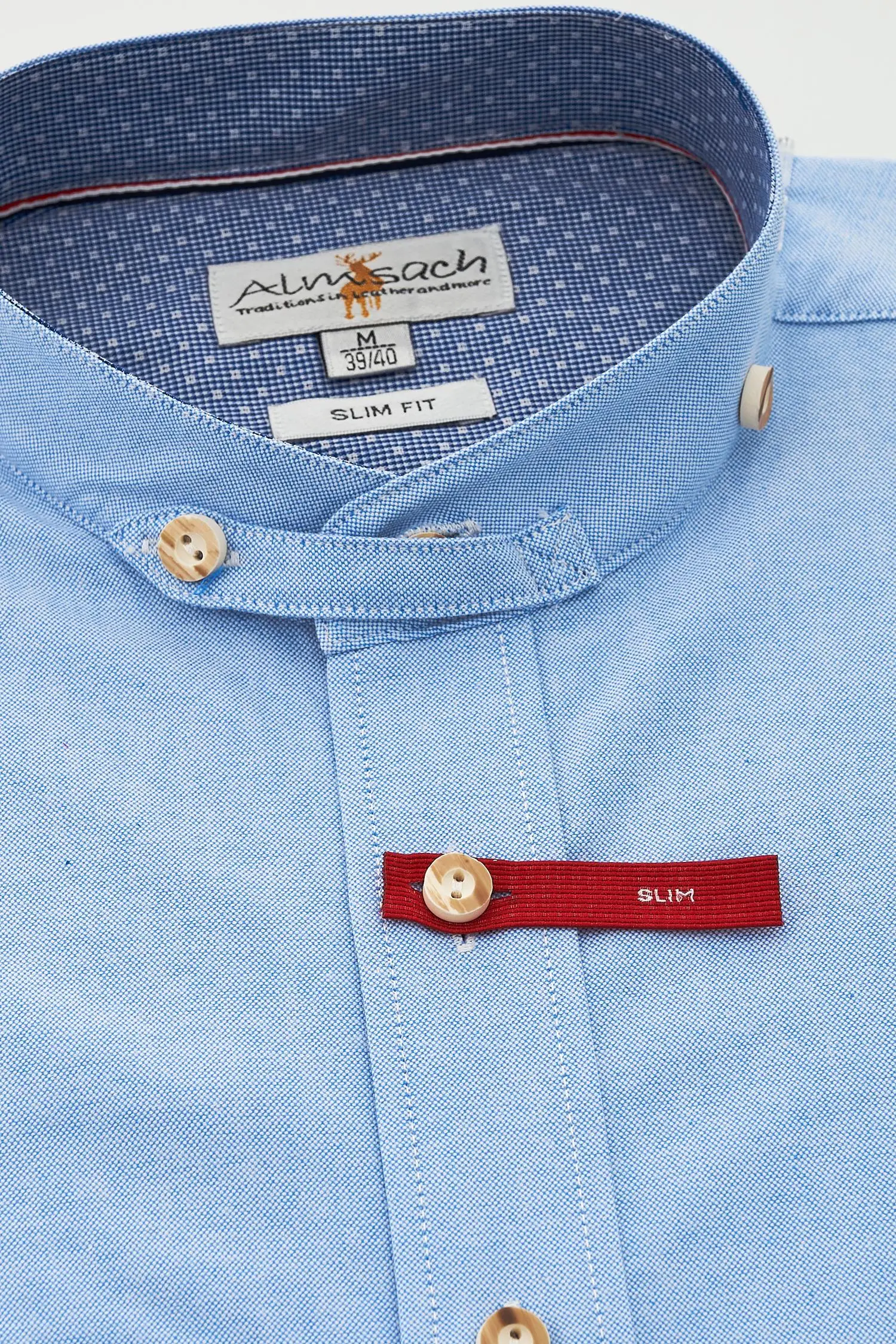 Almsach Hemd in Blau