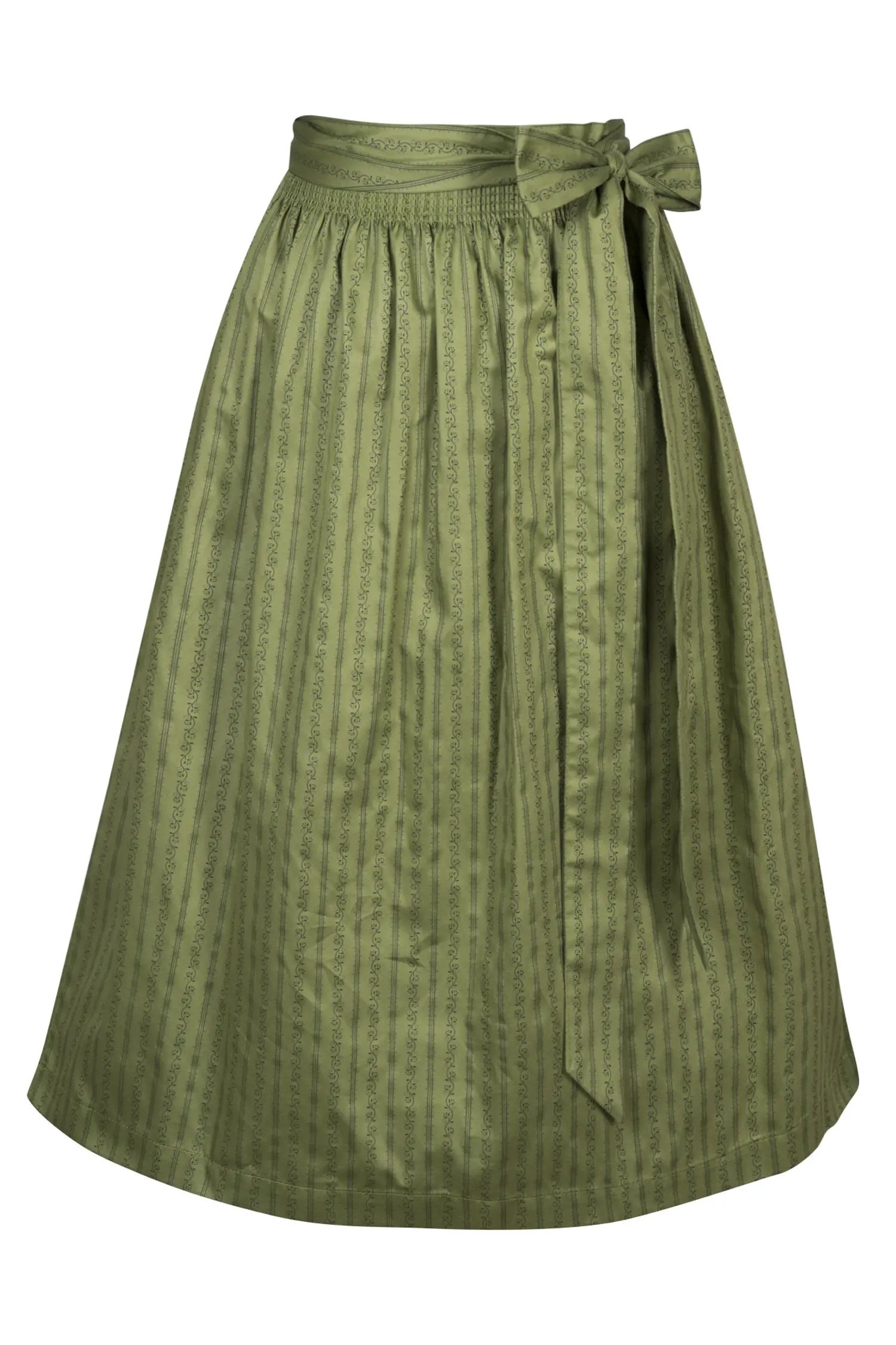 Dirndlschürze in grün 70 cm